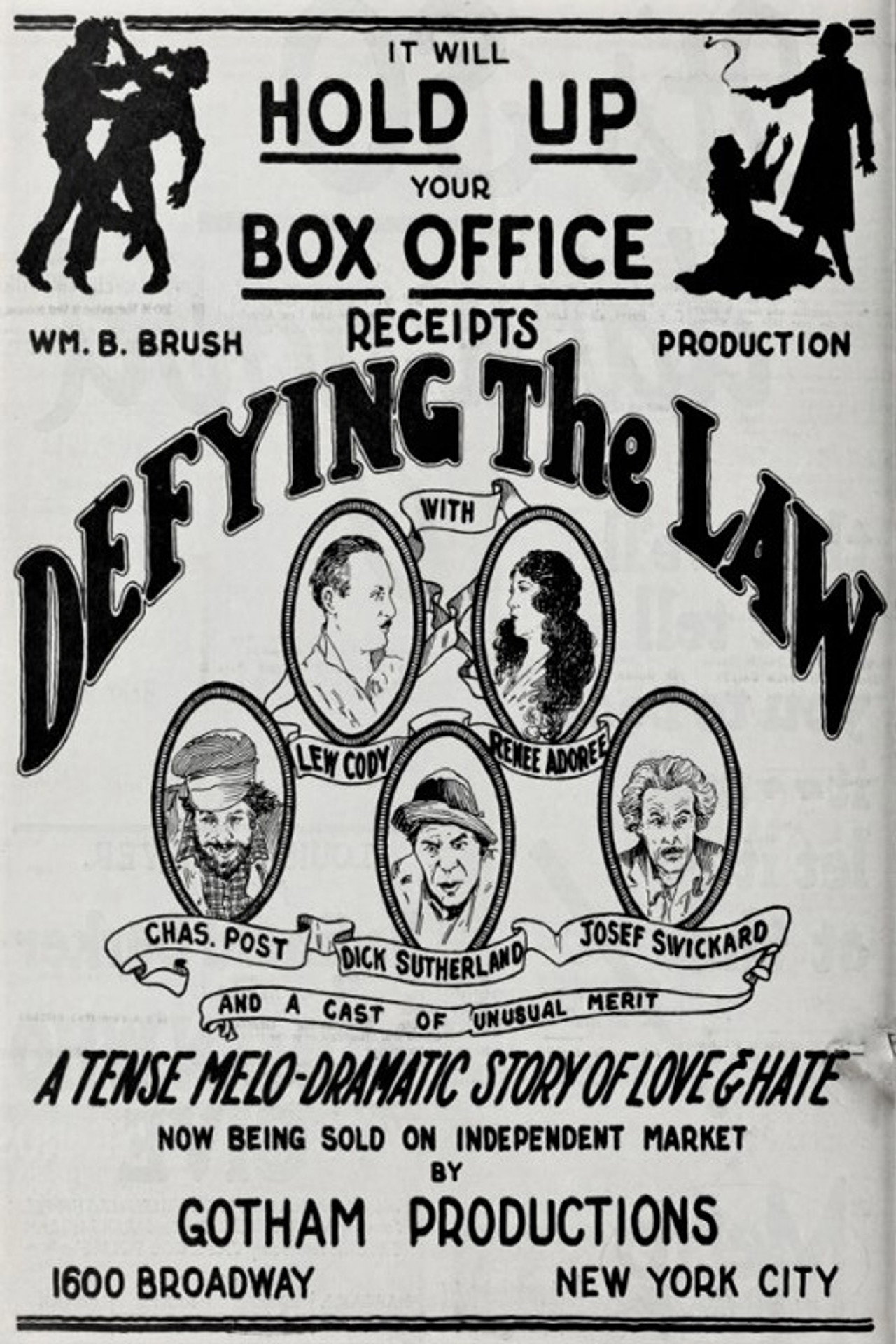 Defying the Law poster