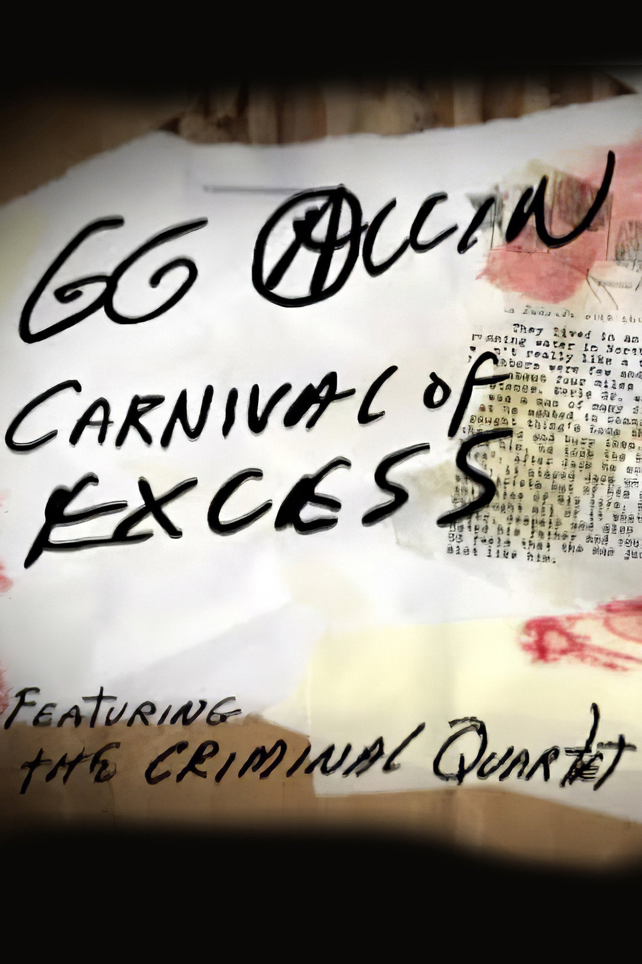Carnival of Excess Backdrop