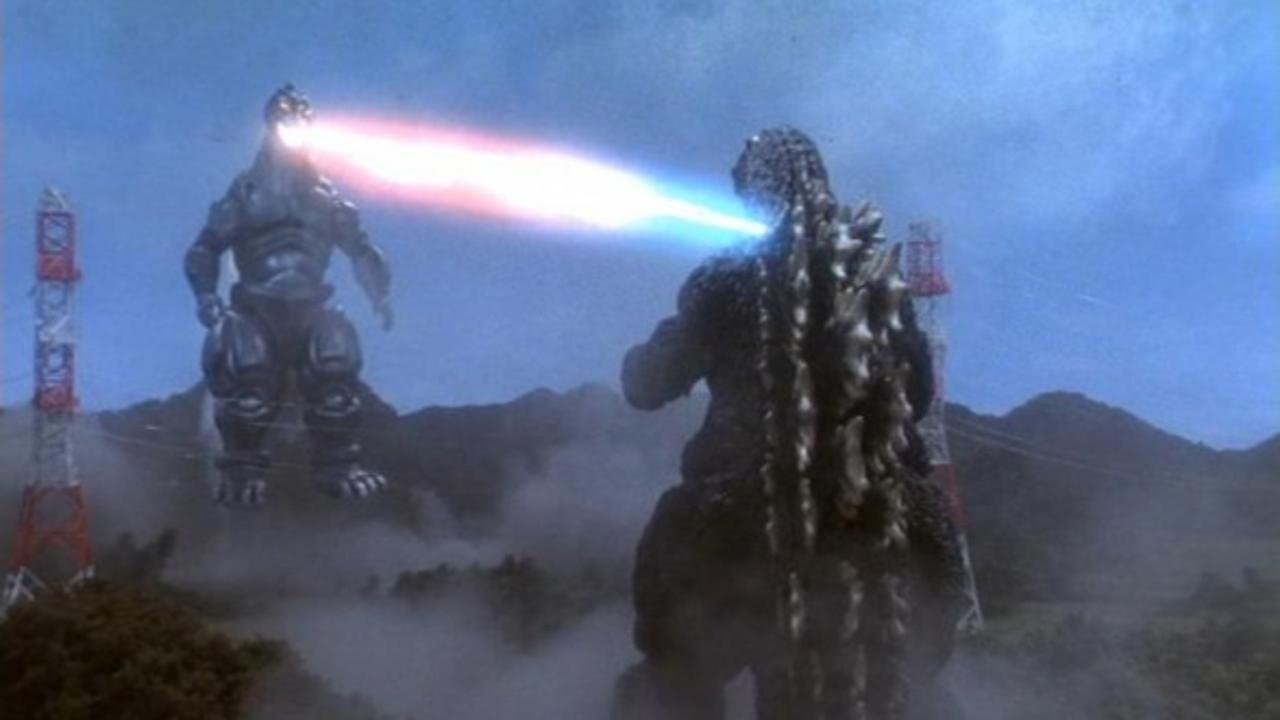 Scen från Godzilla vs. Mechagodzilla II