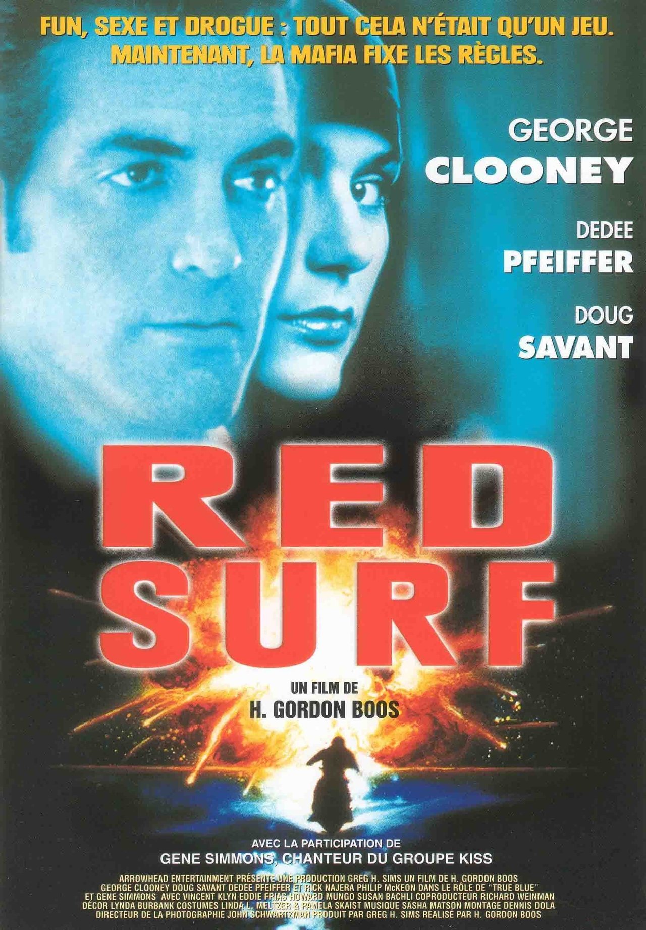 Red Surf poster