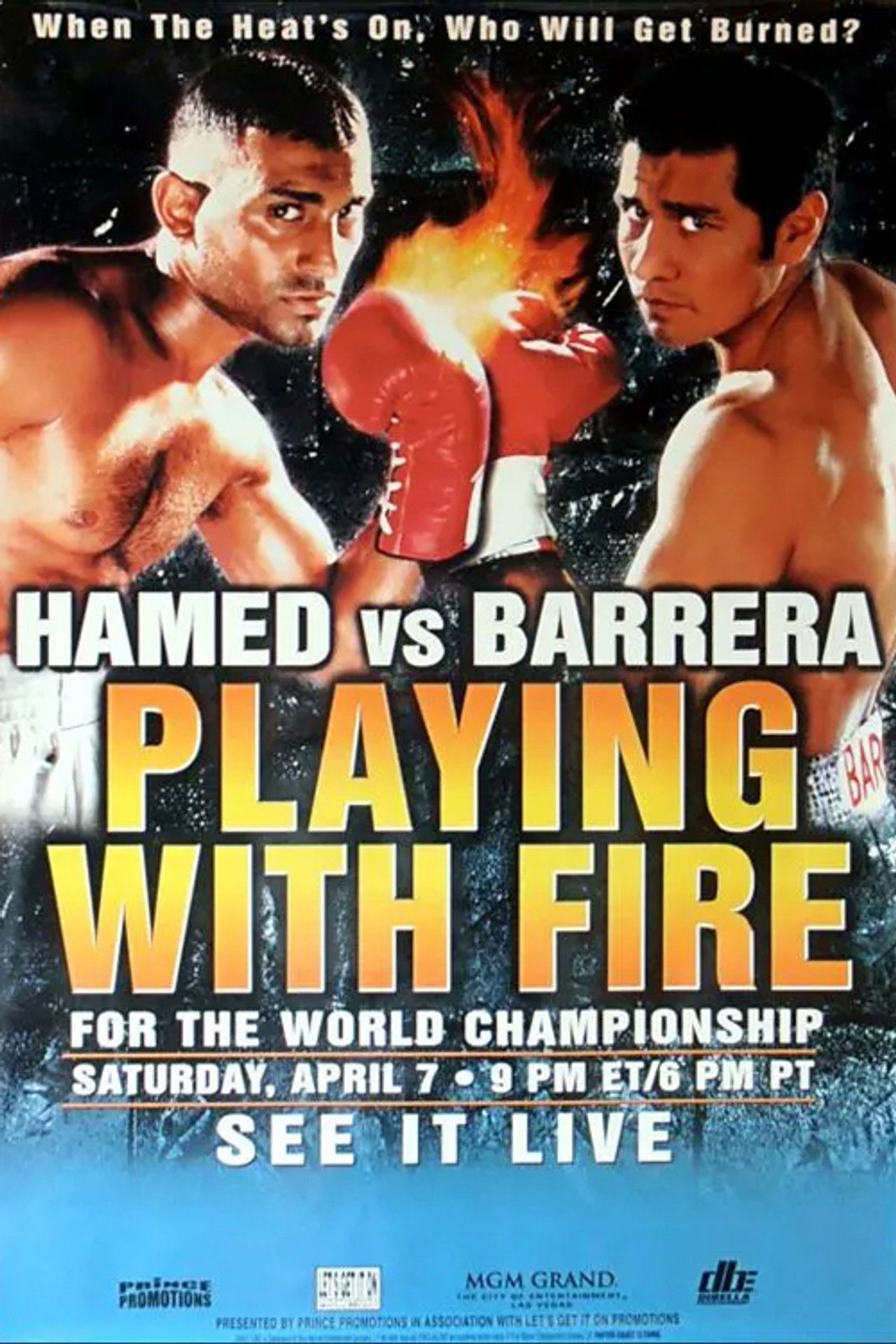 Naseem Hamed vs. Marco Antonio Barrera poster