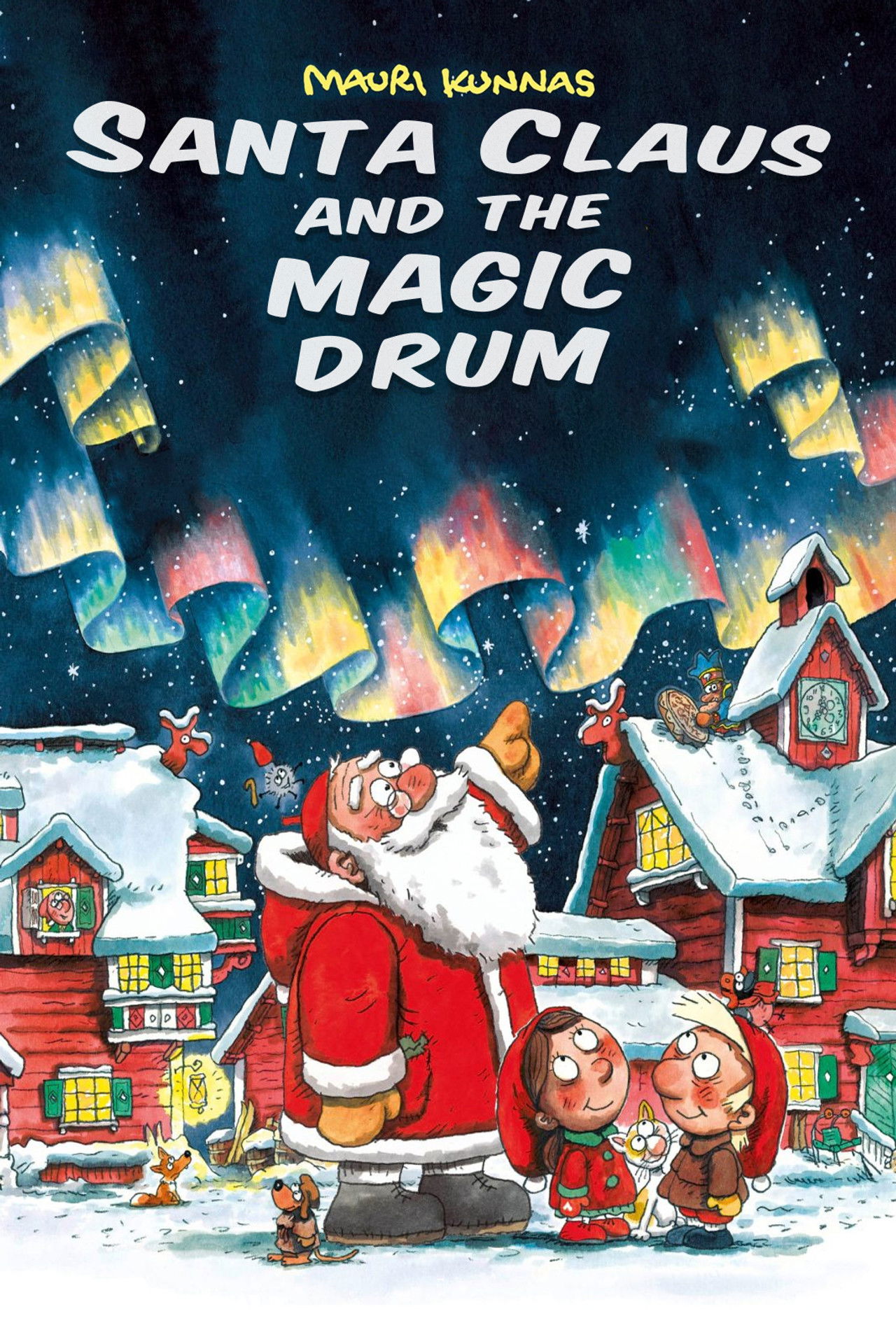 Santa Claus and the Magic Drum Backdrop