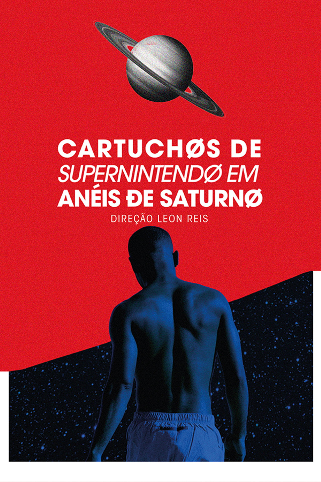 Cartuchos de Super Nintendo em Anéis de Saturno filmaffisch