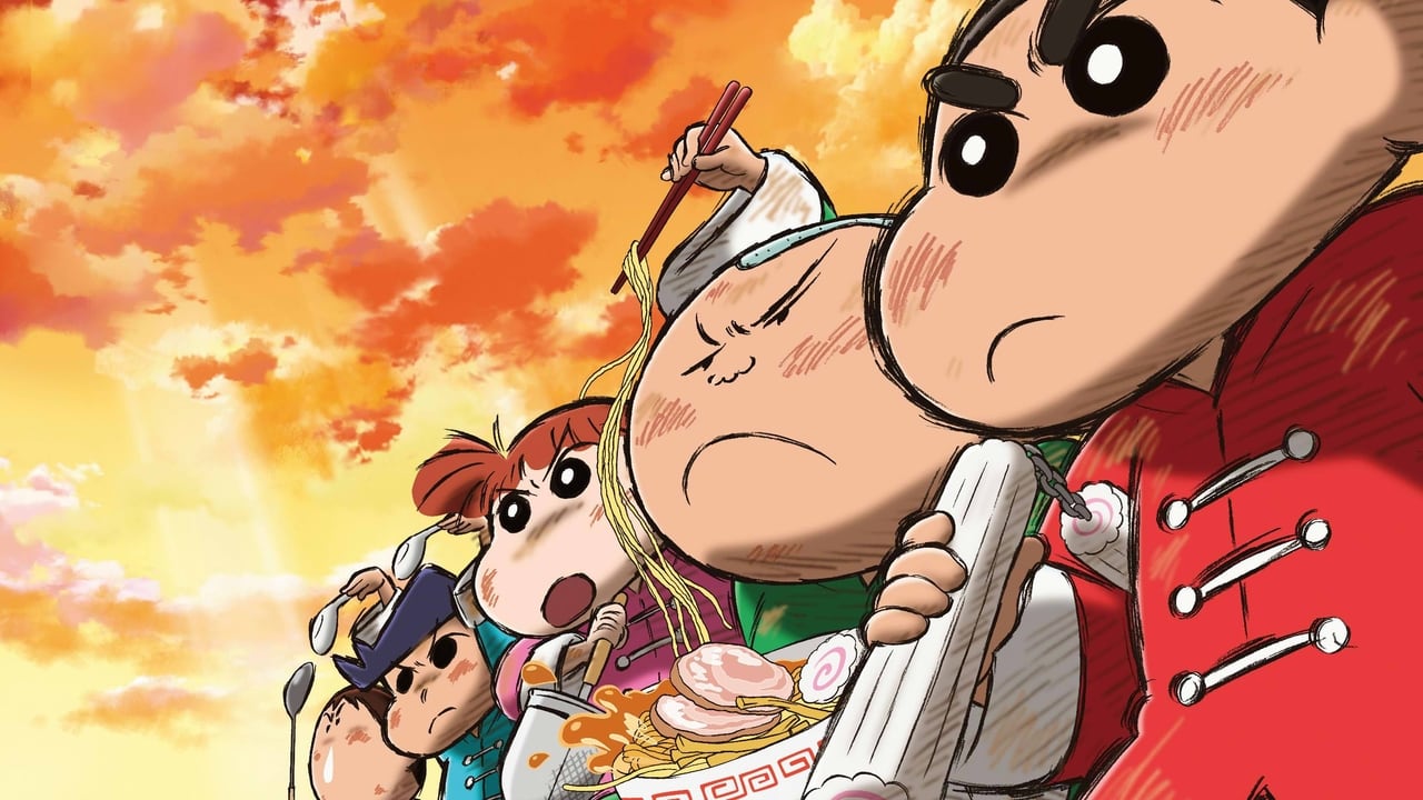 Scen från Crayon Shin-chan: Burst Serving! Kung Fu Boys ~Ramen Rebellion~