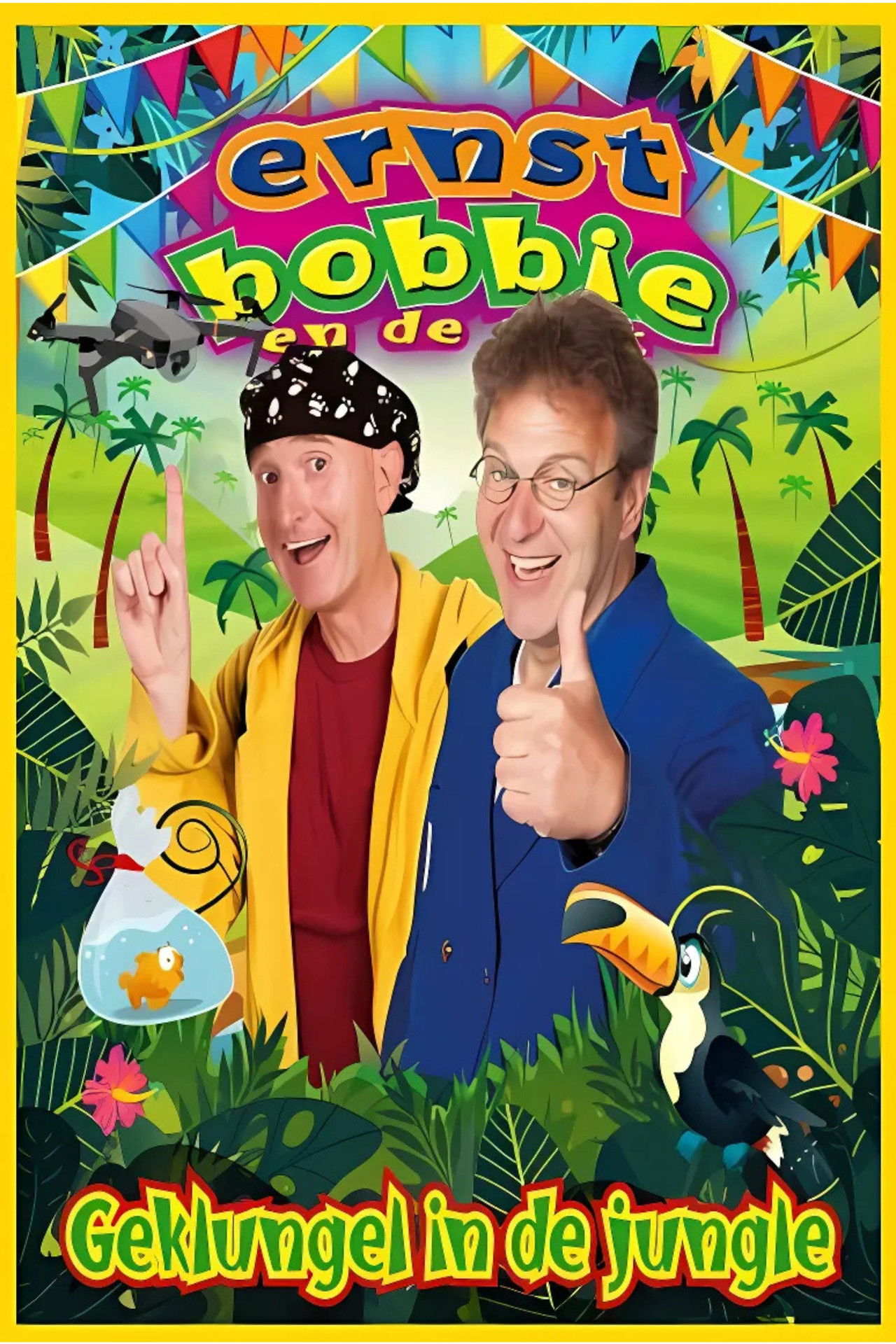 Ernst & Bobbie Show: Jungle Jumbles Backdrop
