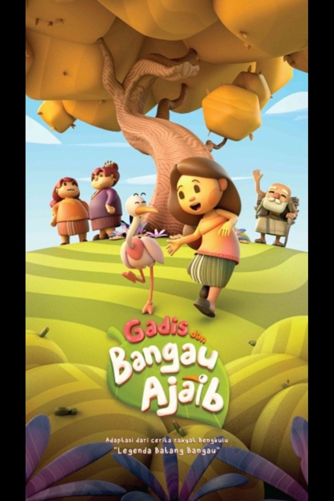 Gadis dan Bangau Ajaib