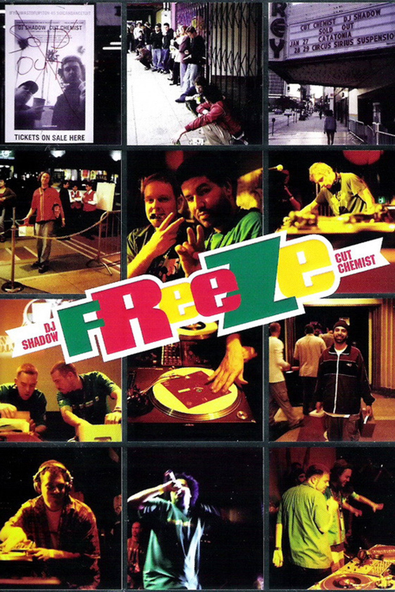 DJ Shadow & Cut Chemist - Freeze filmaffisch
