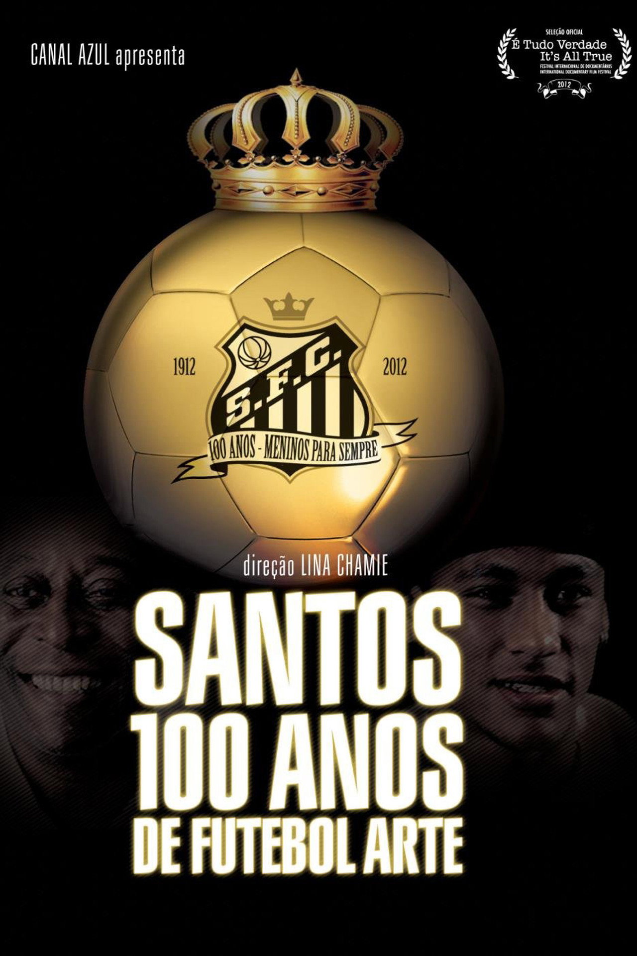 Santos - 100 Anos de Futebol Arte filmaffisch