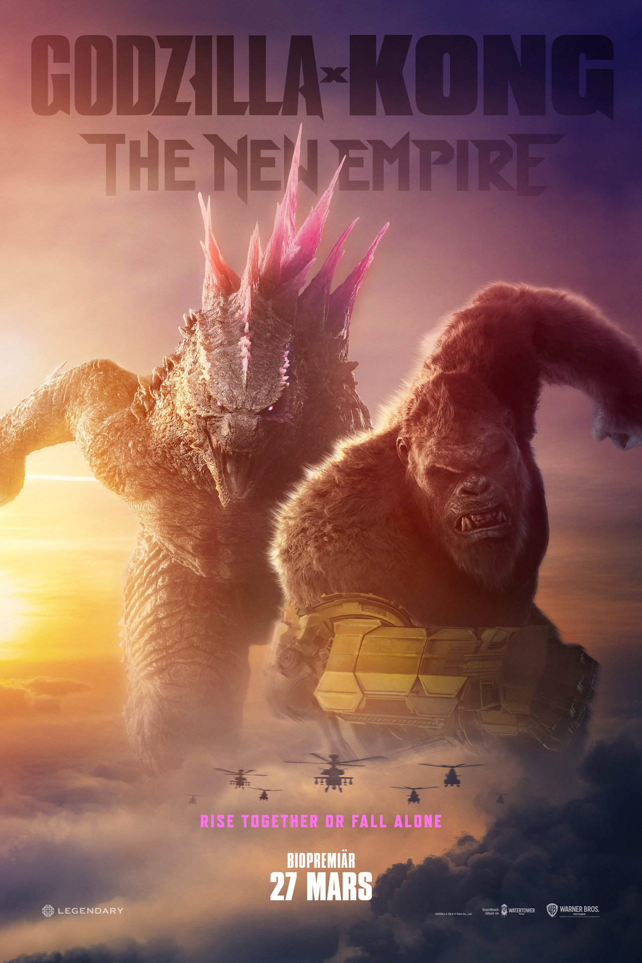 Godzilla x Kong: The New Empire filmaffisch