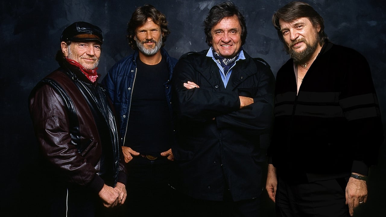 The Highwaymen - Live American Outlaws background