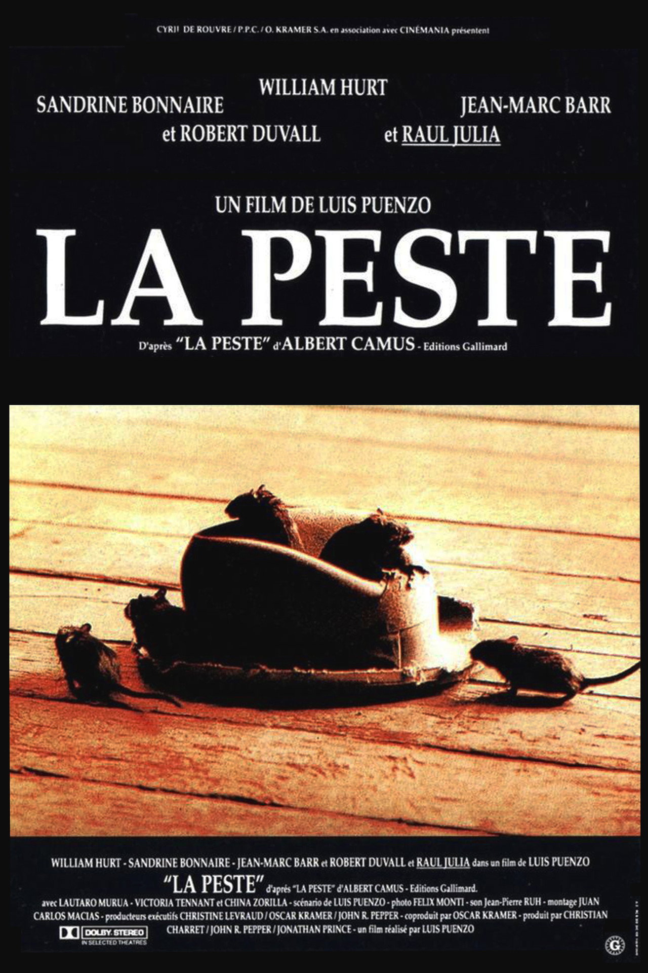 La peste filmaffisch