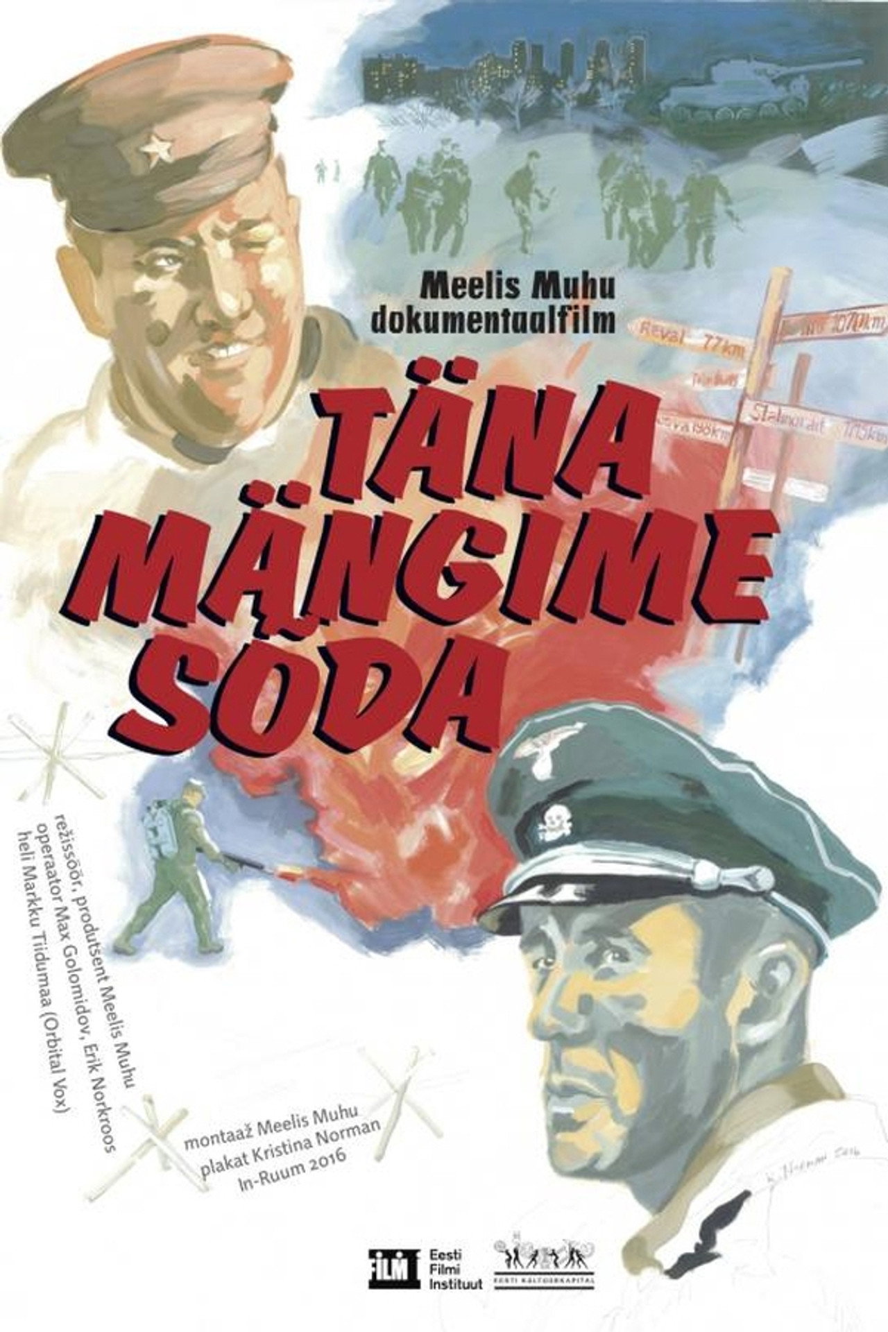 Täna mängime sõda filmaffisch
