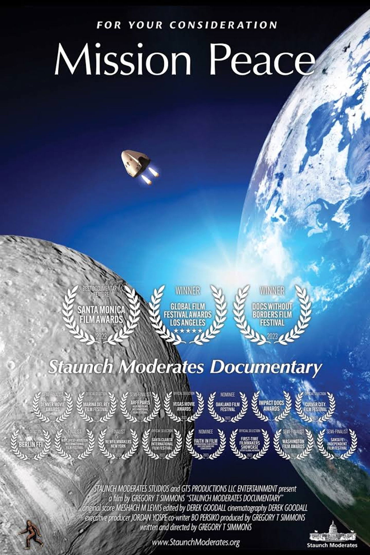 Mission Peace: Staunch Moderates Documentary Backdrop