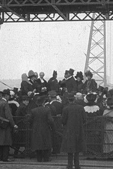 Opening of the Middlesbrough Transporter Bridge poster