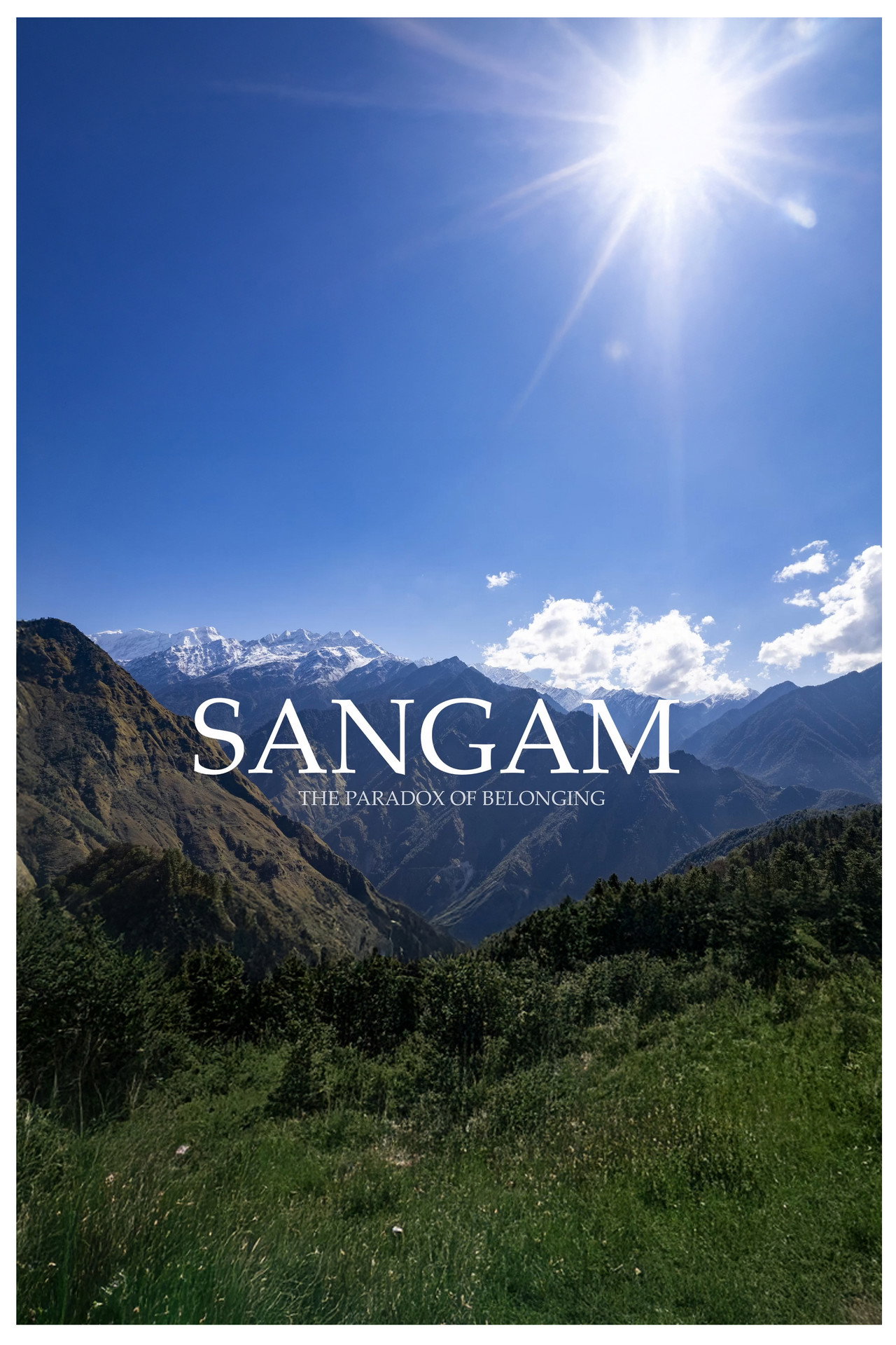 Sangam: The paradox of belonging Backdrop