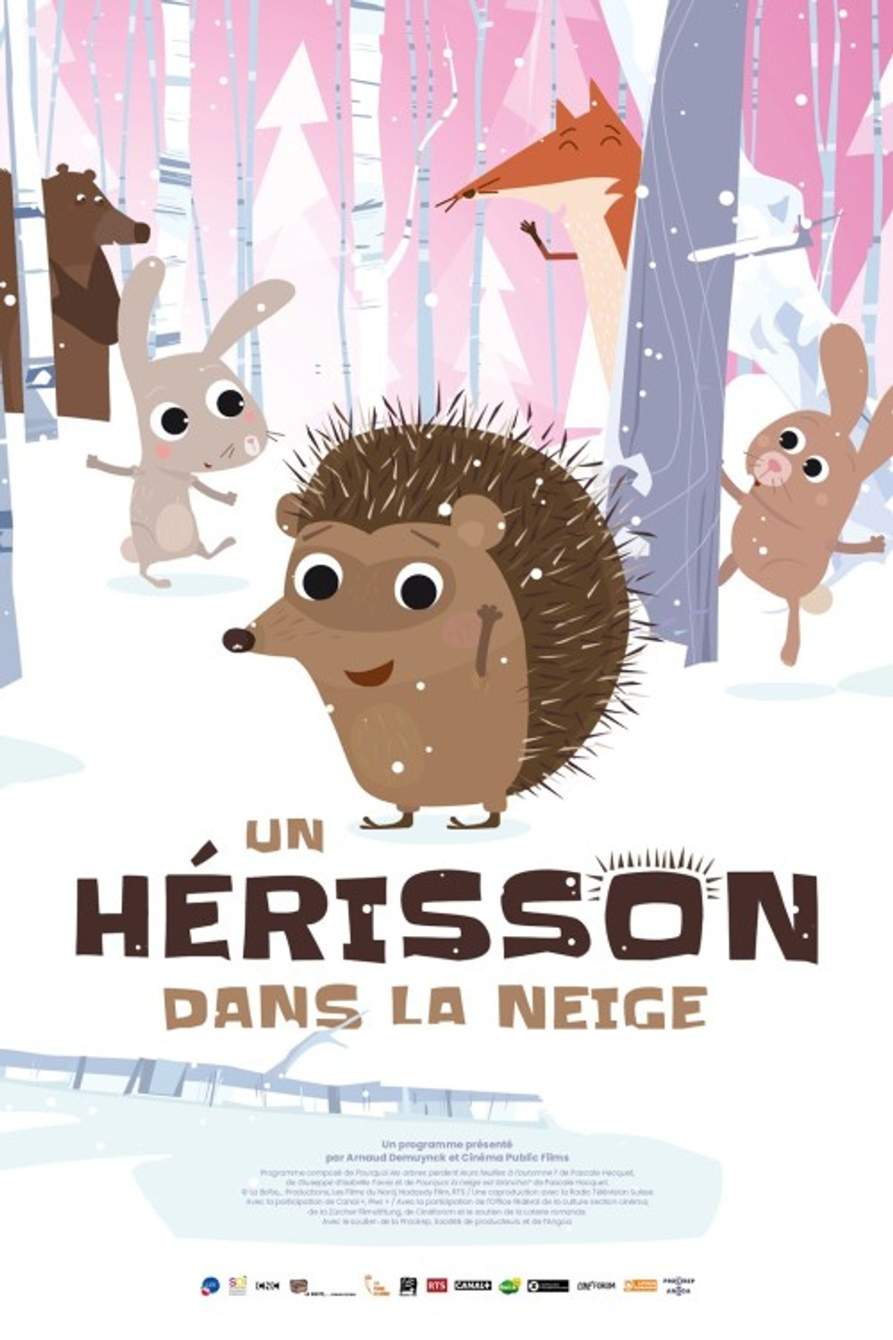 Un hérisson dans la neige filmaffisch