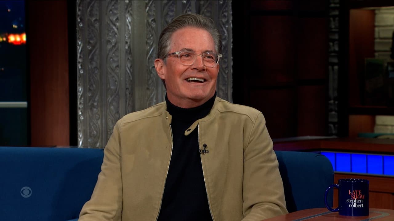 The Late Show with Stephen Colbert - Season 7 Episode 99 : Kyle MacLachlan, Arian Moayed, Pusha T