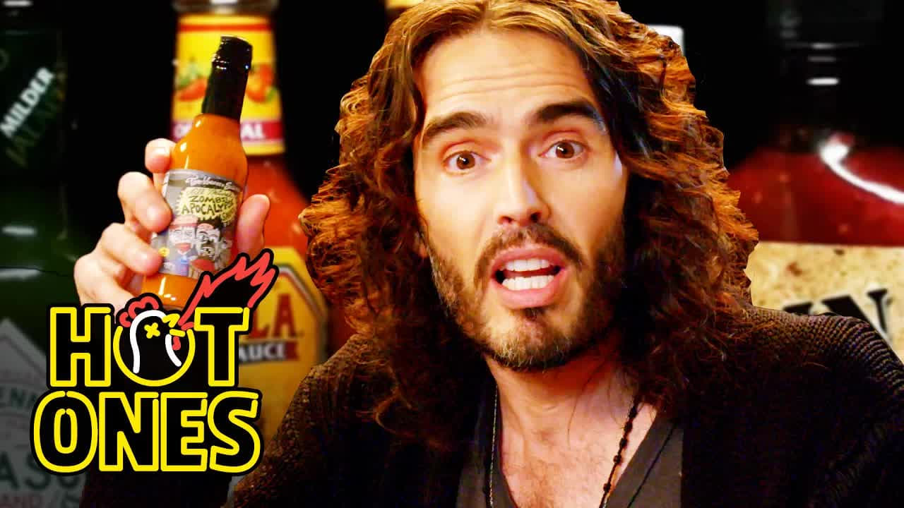 Hot Ones - Season 3 Episode 7 : Russell Brand Achieves Enlightenment While Eating Spicy Wings