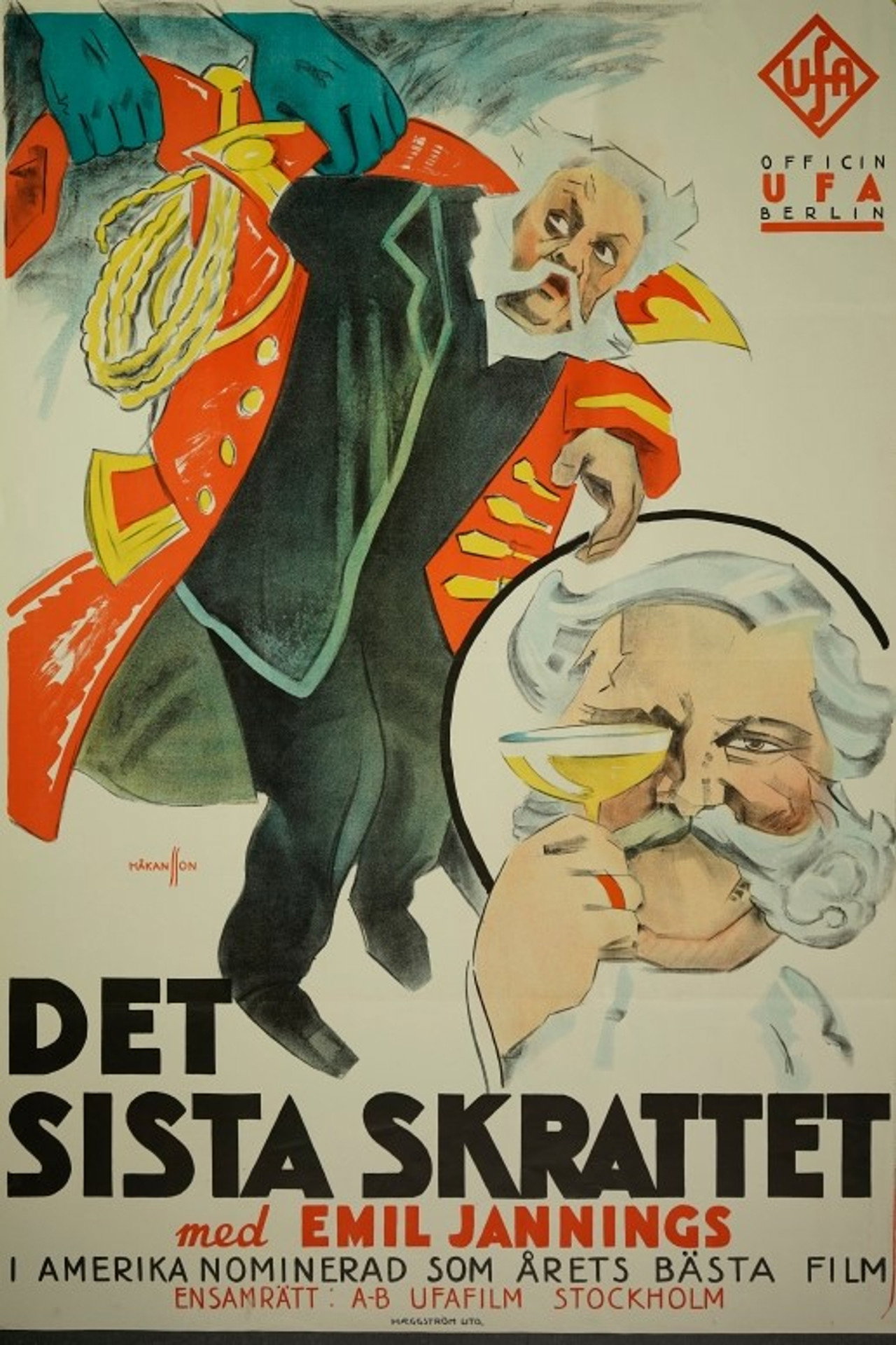 Sista skrattet filmaffisch