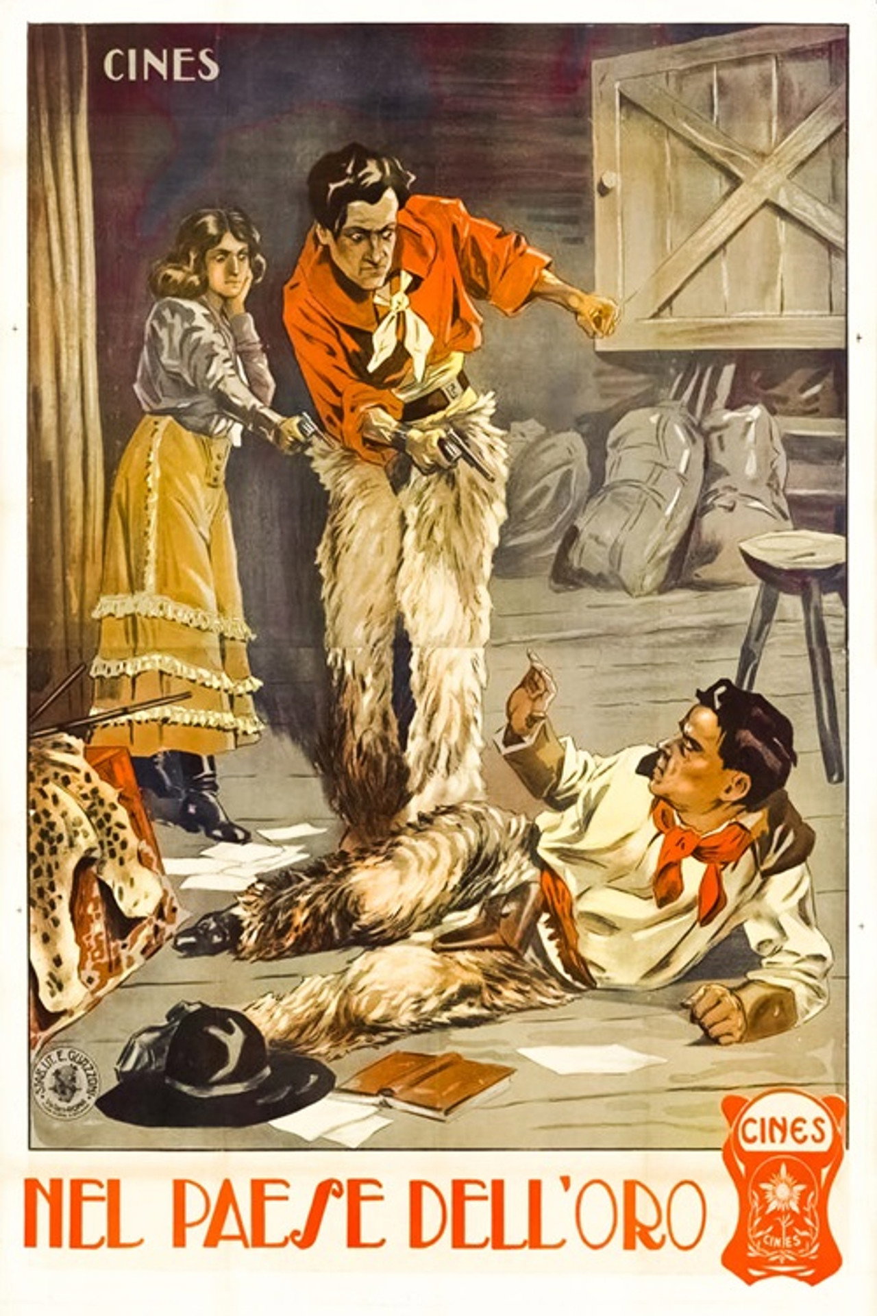 Nel paese dell'oro Backdrop