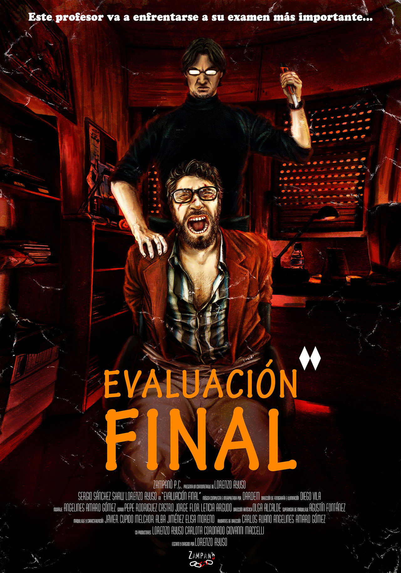 Evaluación final filmaffisch