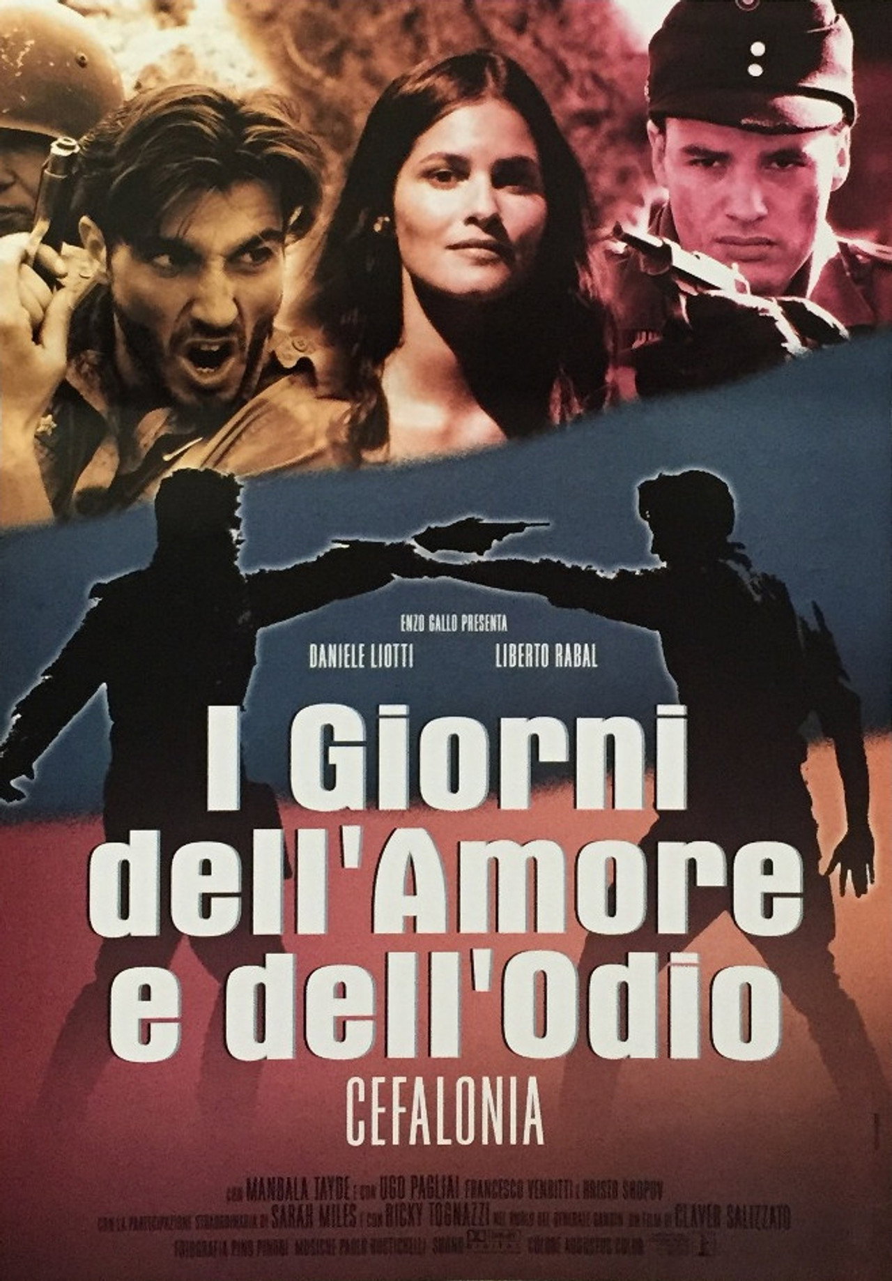I giorni dell'amore e dell'odio - Cefalonia filmaffisch
