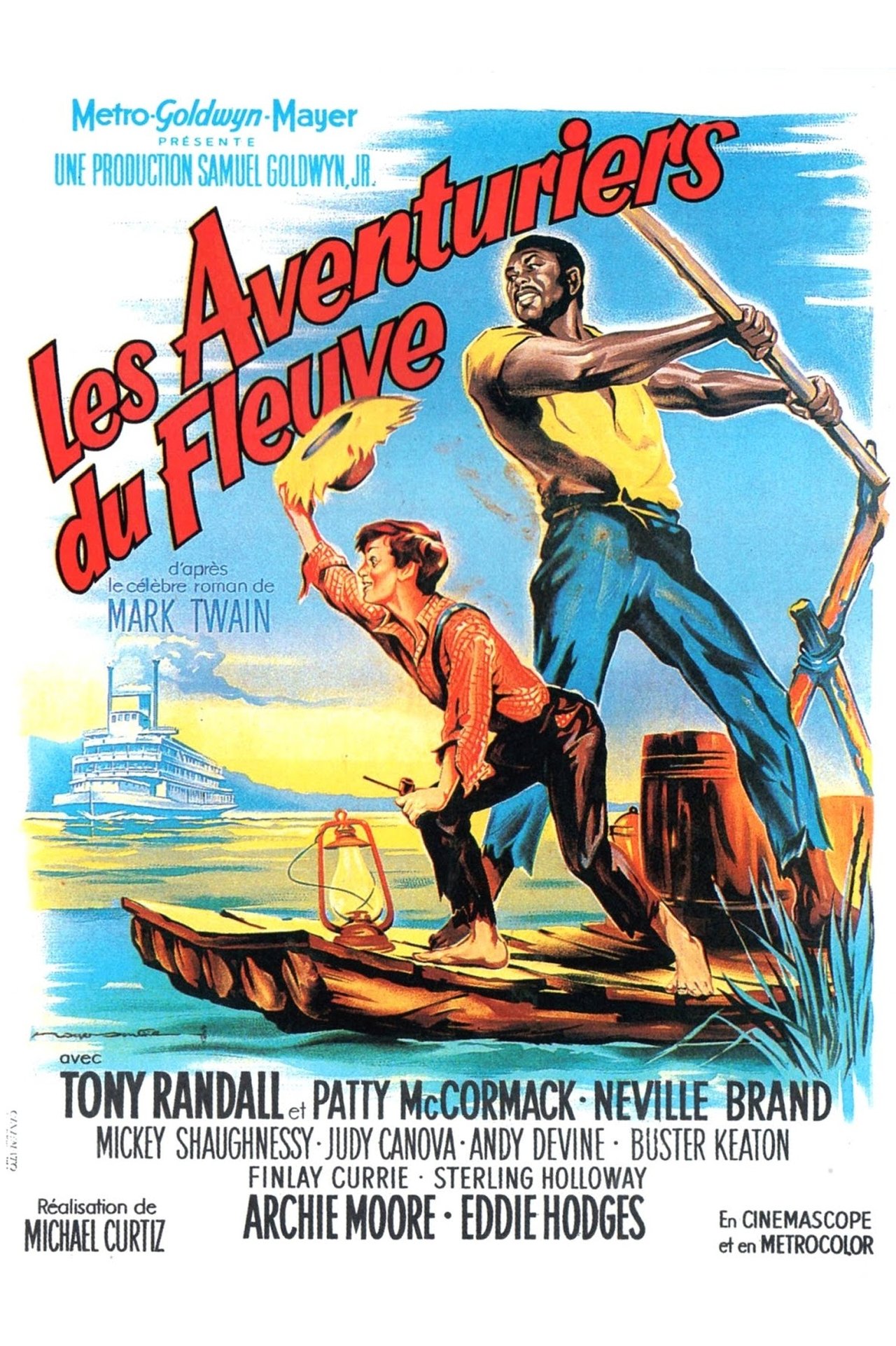 Les aventuriers du fleuve poster
