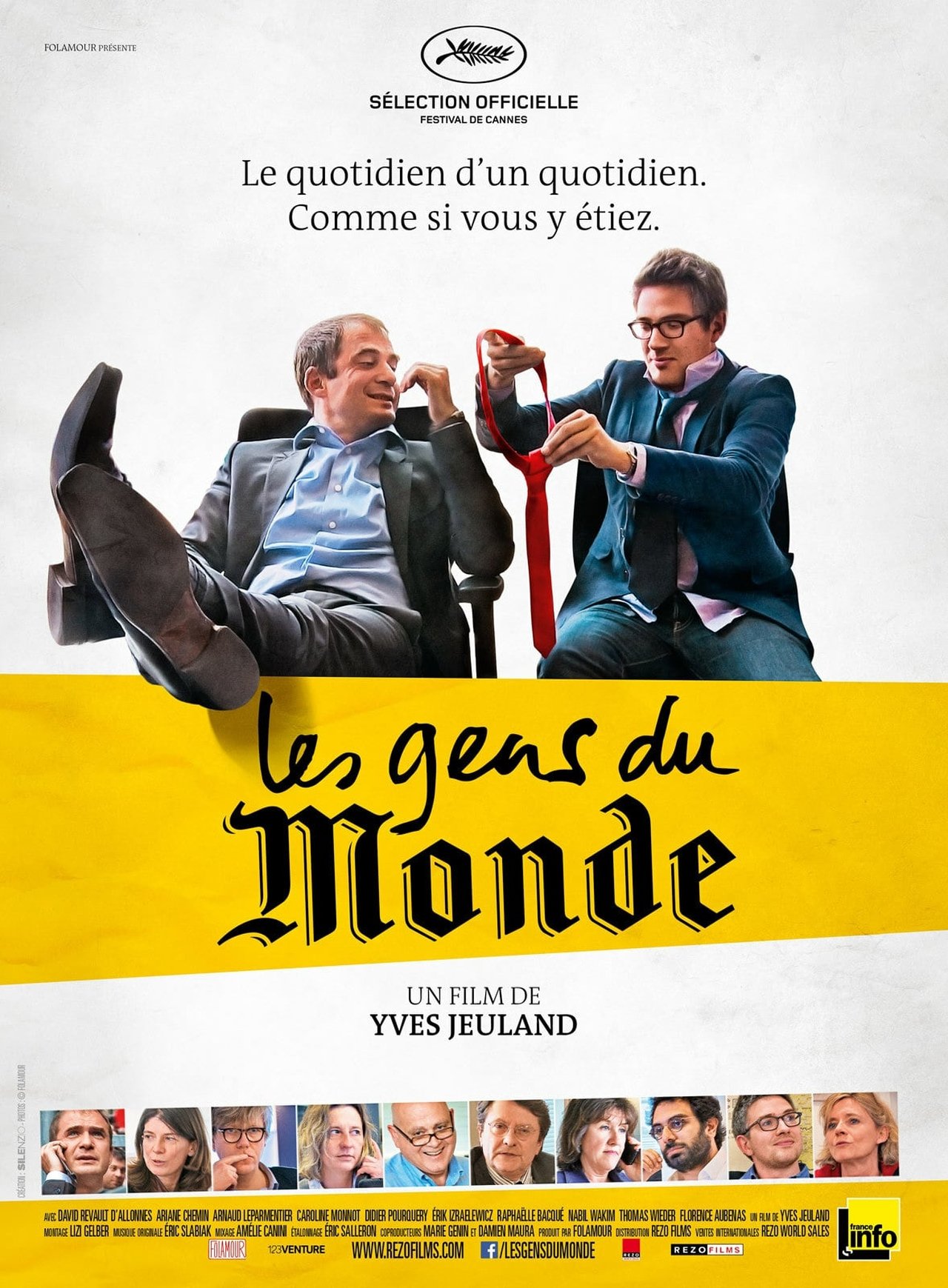 Les gens du Monde poster