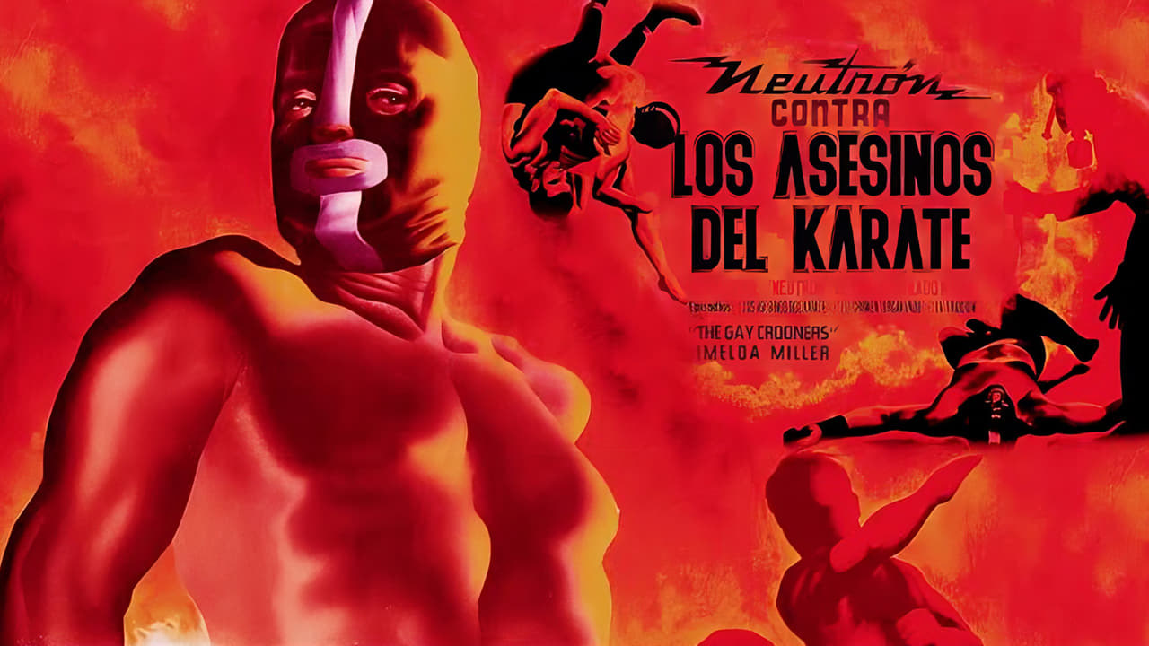 Neutron Battles the Karate Assassins Backdrop Image