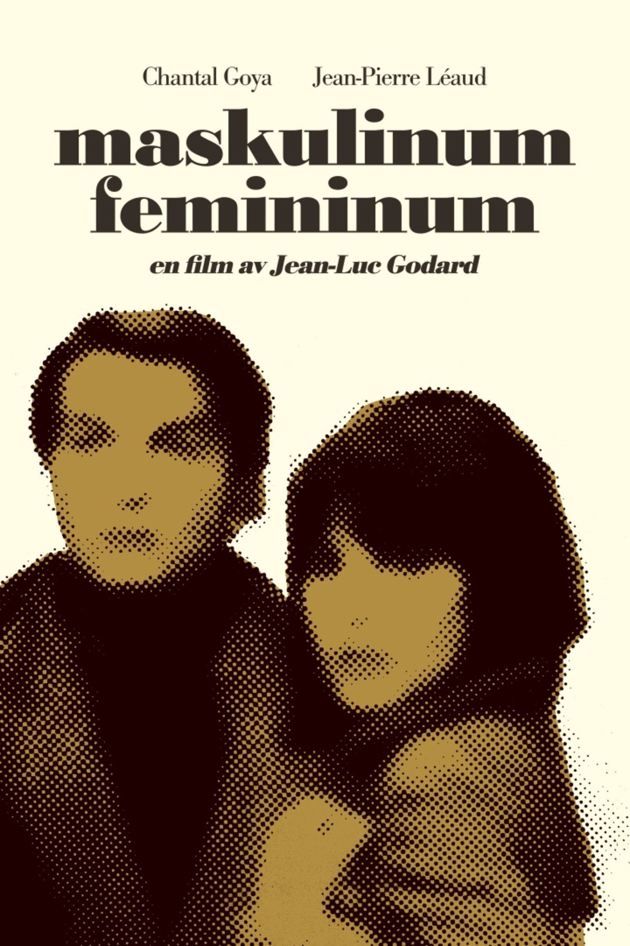 Maskulinum - femininum filmaffisch