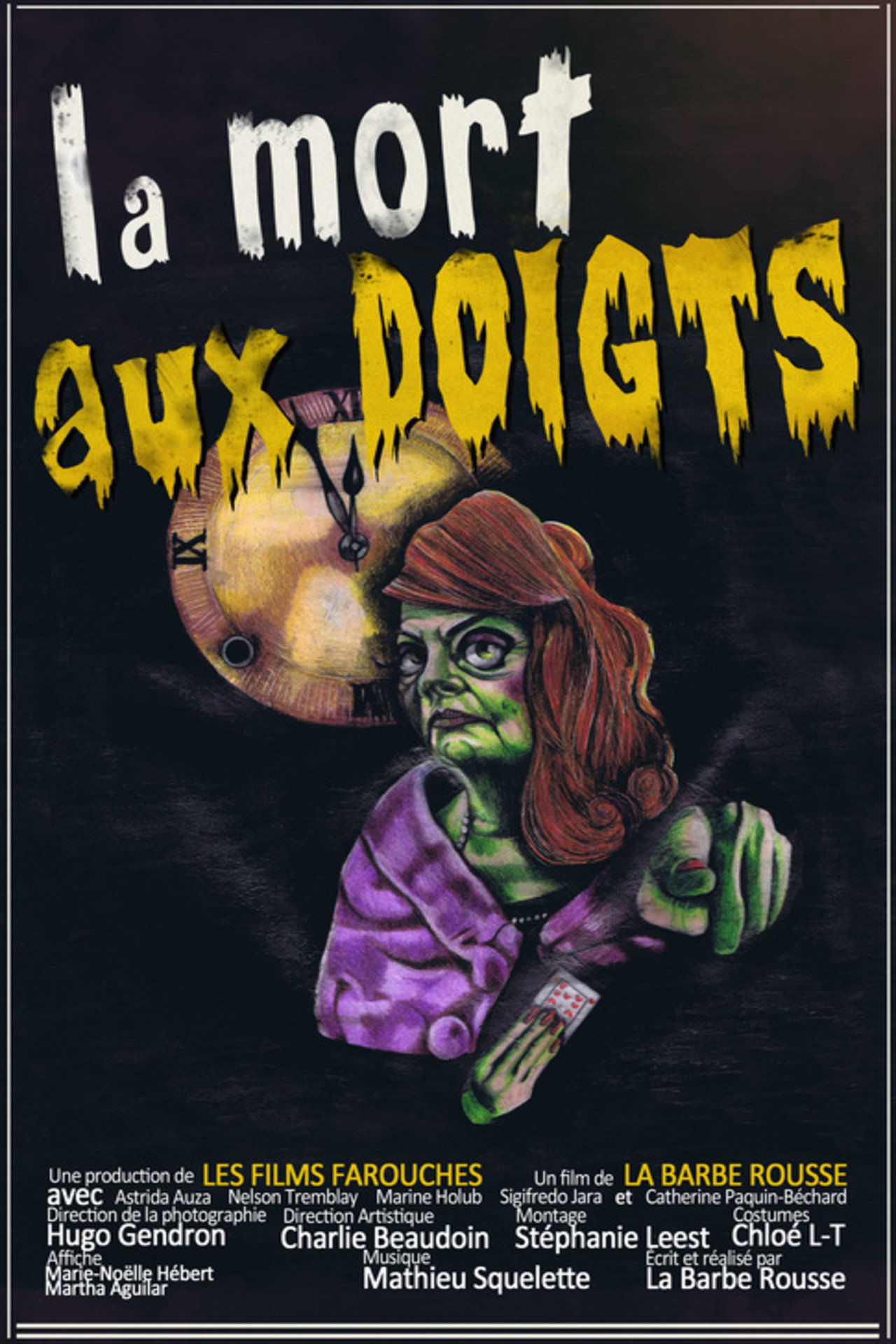 La mort aux doigts – plakát 1