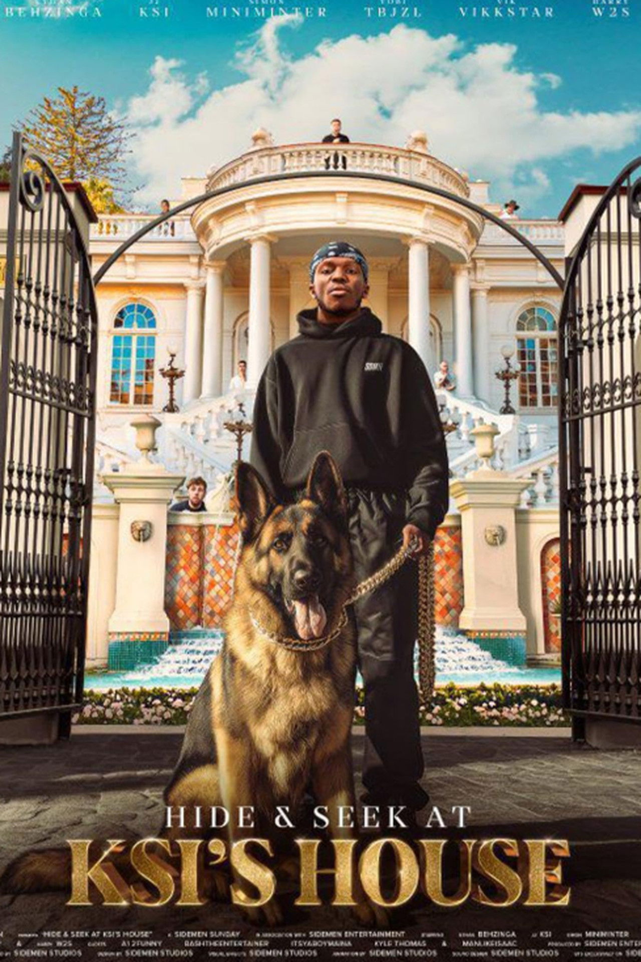 Hide & Seek at KSI's House Backdrop