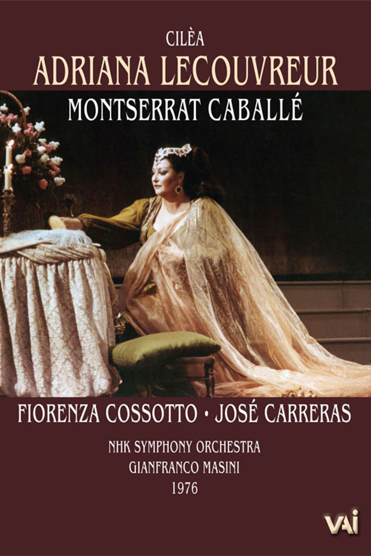 Cilea - Adriana Lecouvreur - Caballe, Cossotto, Carreras (NHK 1976) Backdrop
