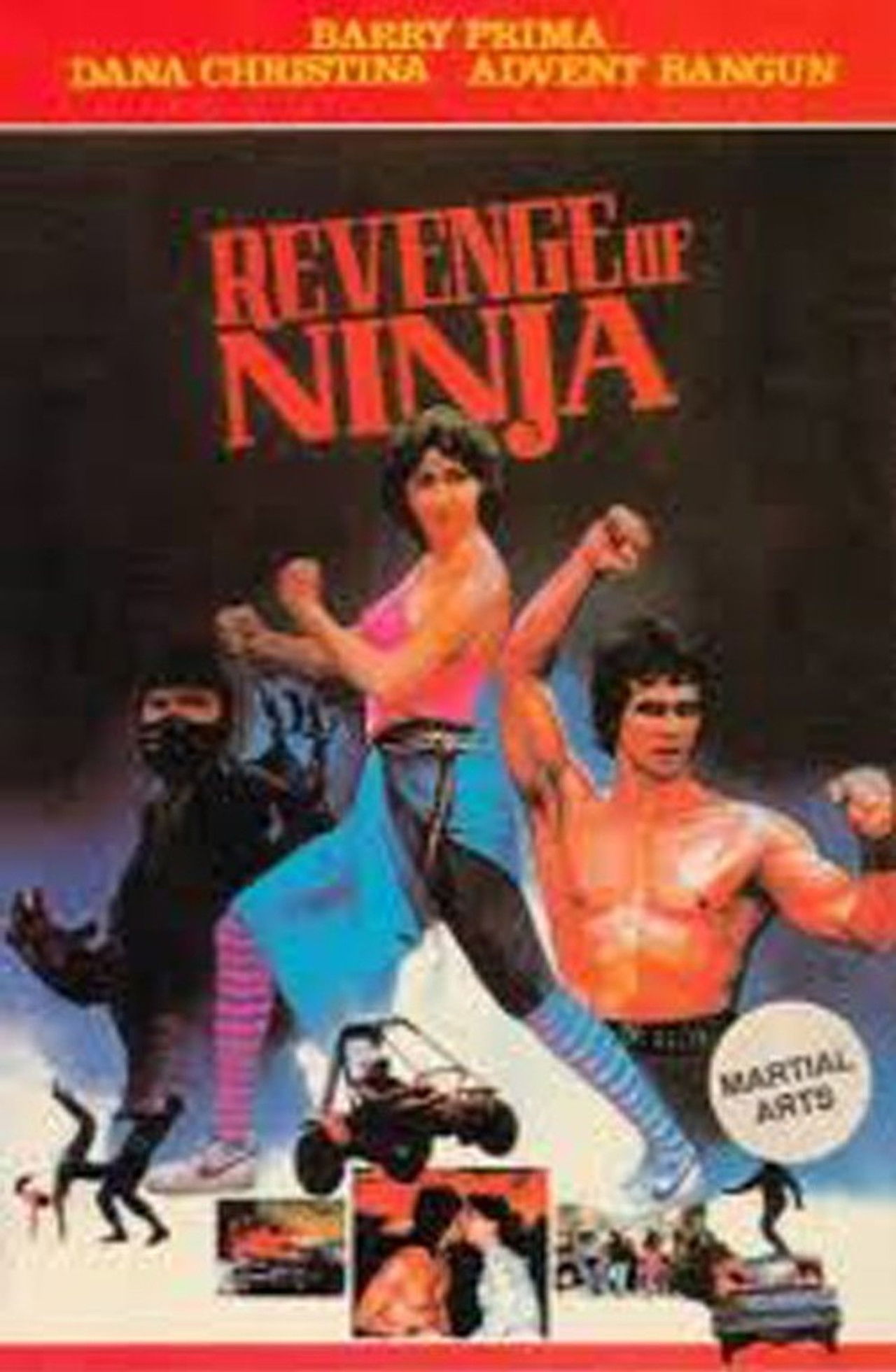 Revenge of the Ninja Backdrop