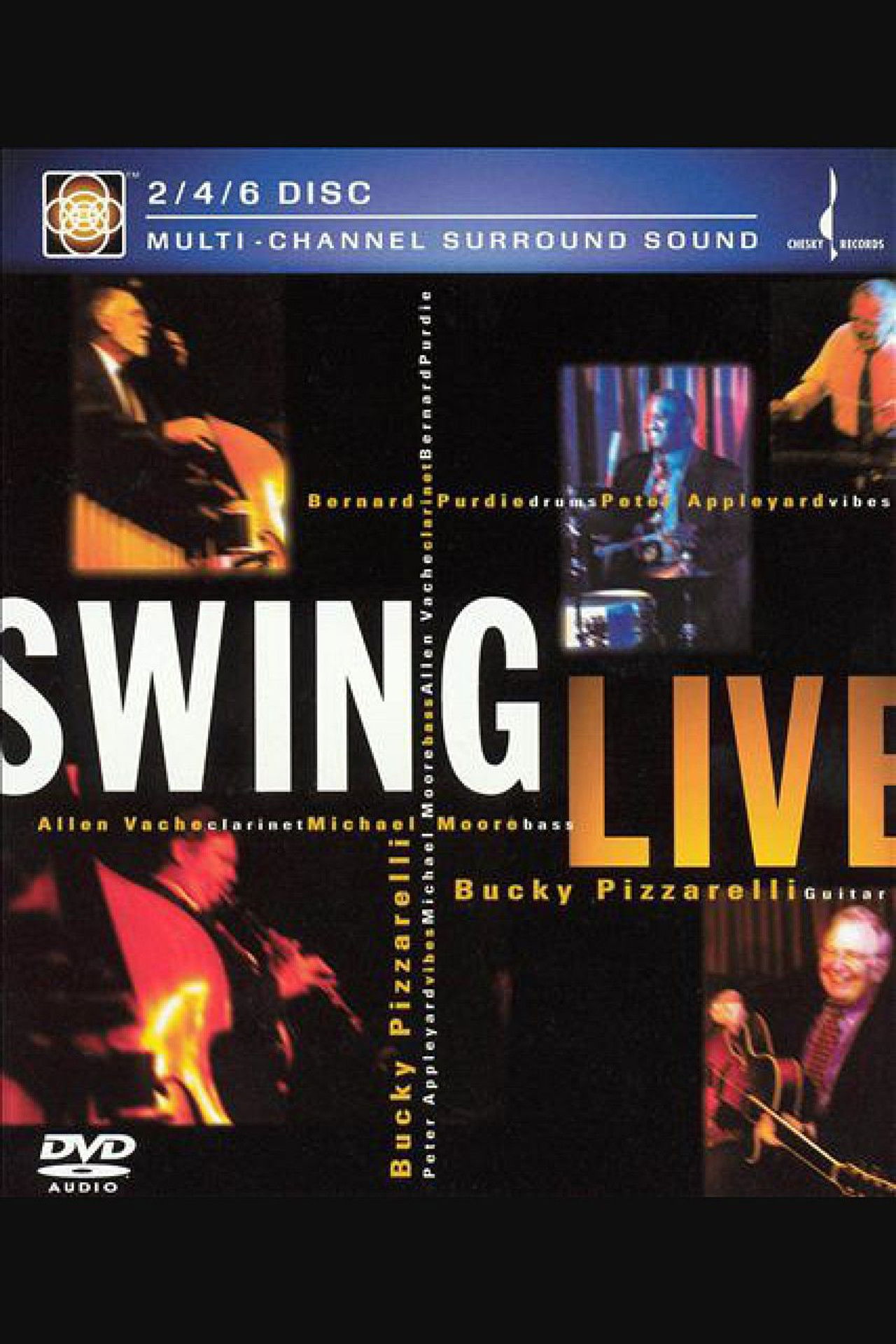 Bucky Pizzarelli - Swing Live Backdrop