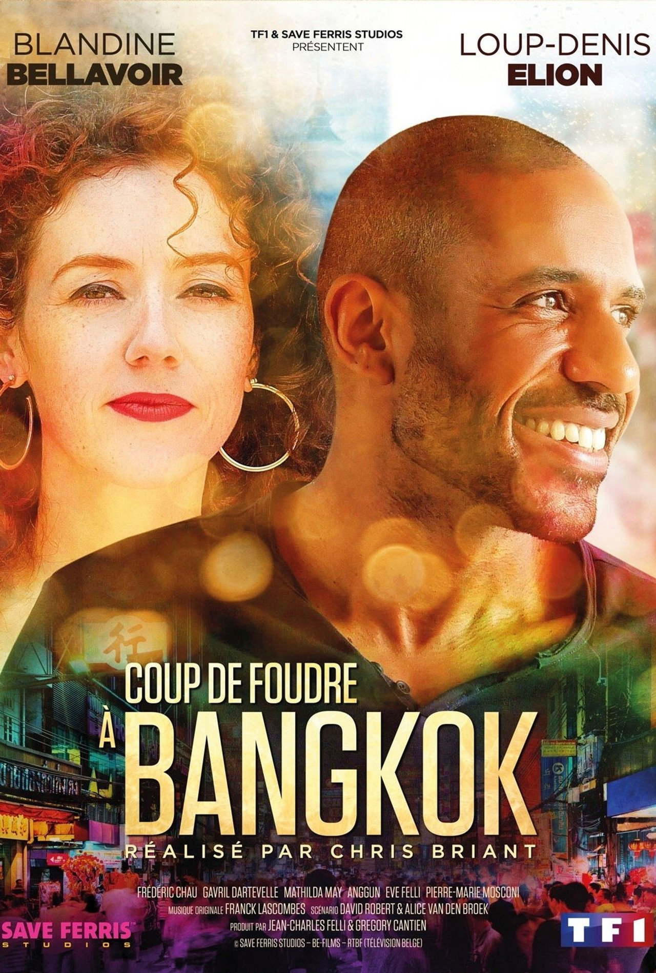 Coup de foudre à Bangkok affisch