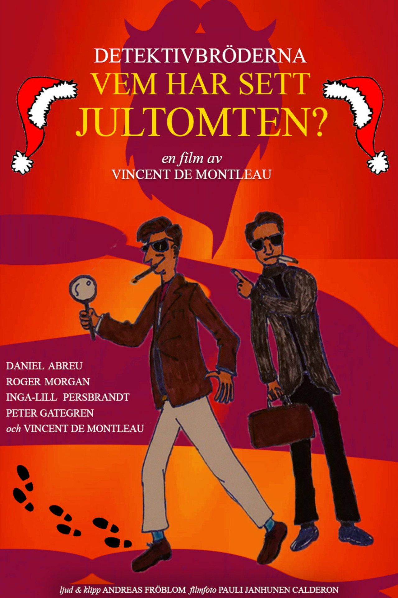 Detektivbröderna - Vem har sett Jultomten? filmaffisch