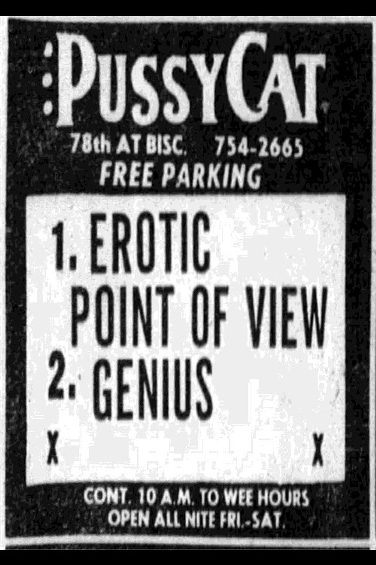 Erotic Point of View filmaffisch