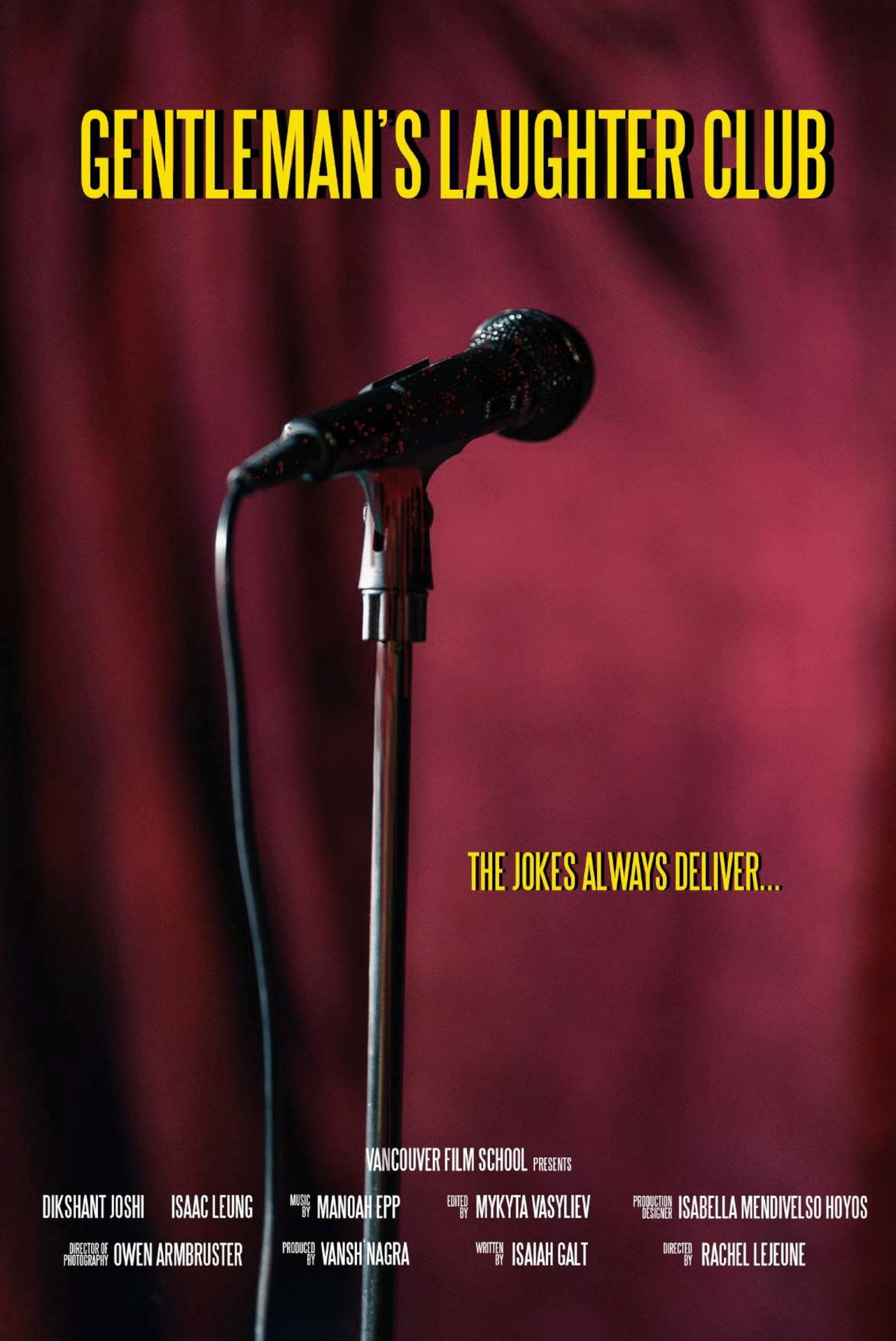 Gentleman's Laughter Club Backdrop