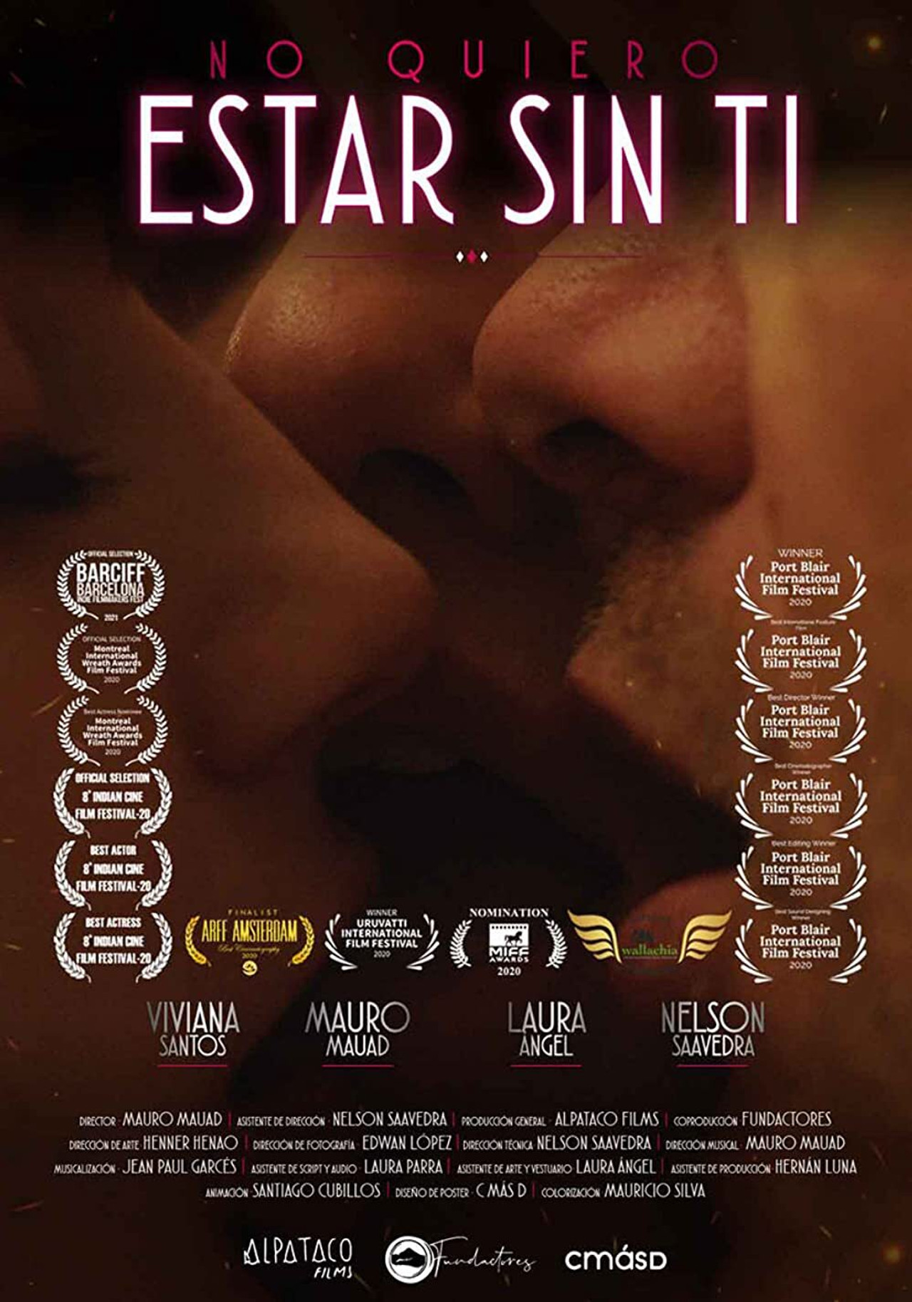 No Quiero Estar Sin Ti filmaffisch