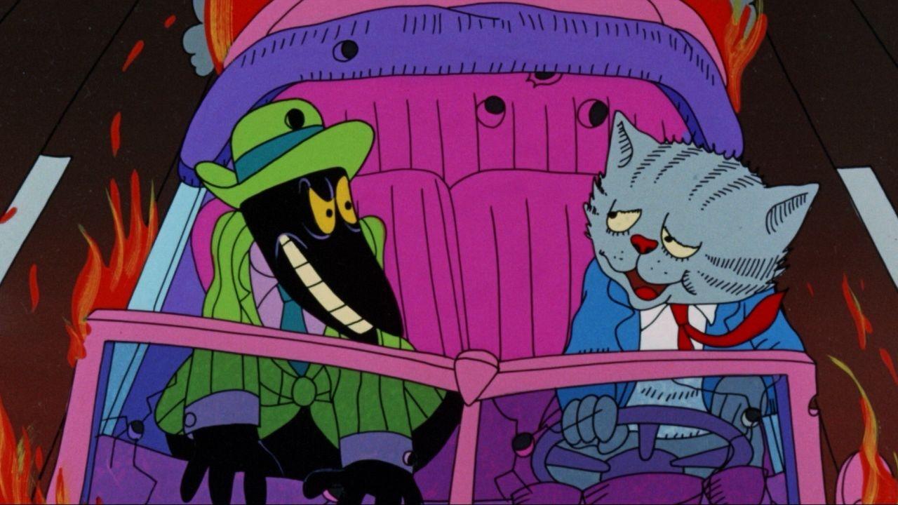 Scen från Fritz the Cat