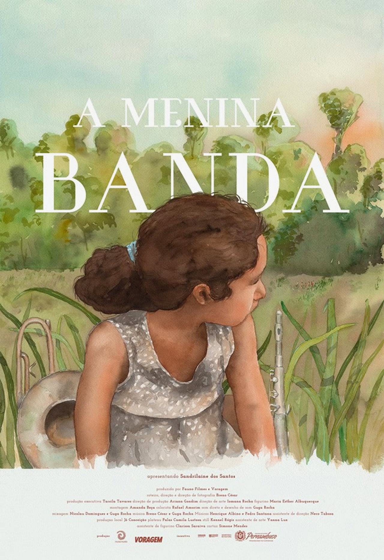 A menina banda filmaffisch