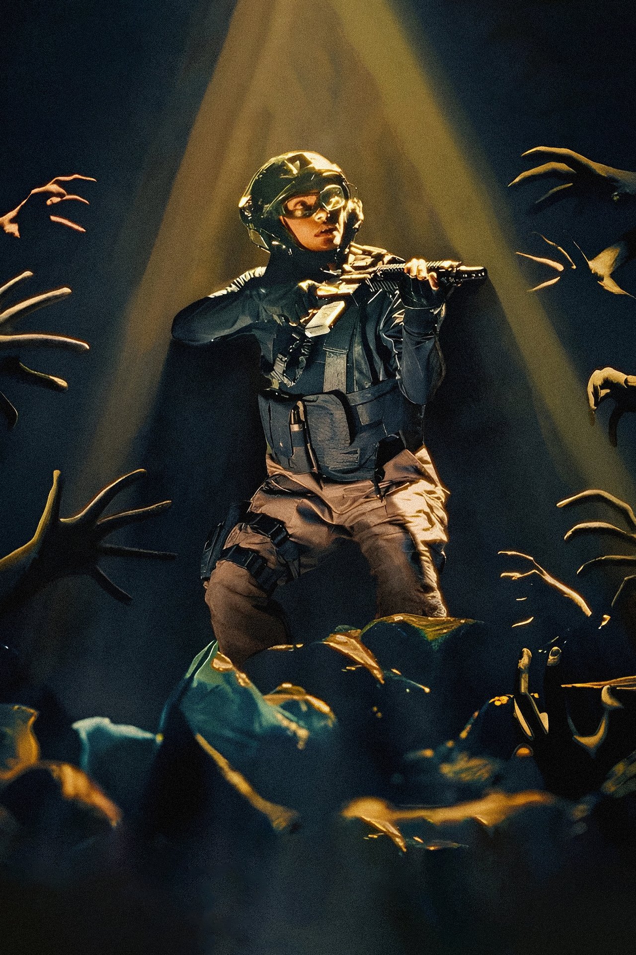 S U P E R P O S I T I O N poster