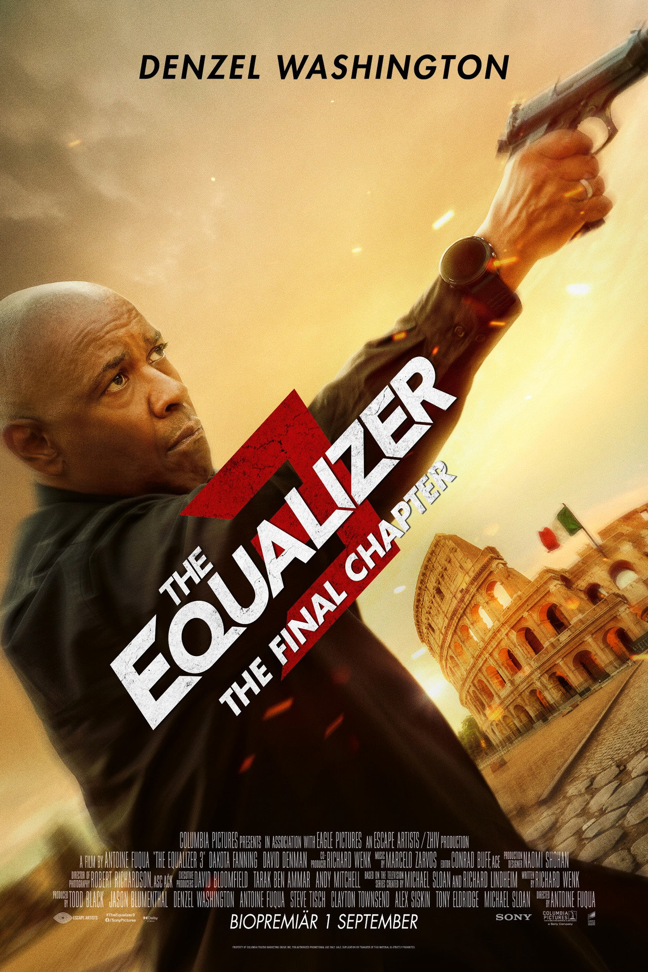 The Equalizer 3 filmaffisch