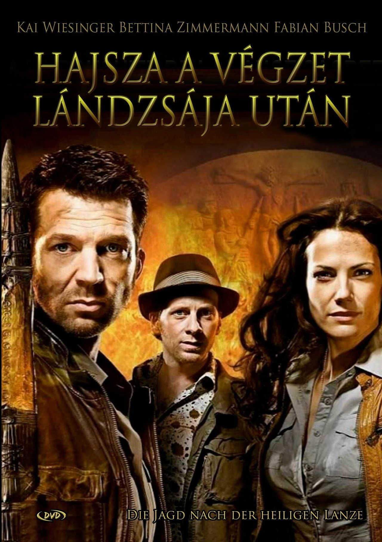 Hajsza a végzet lándzsája után – plakát 4