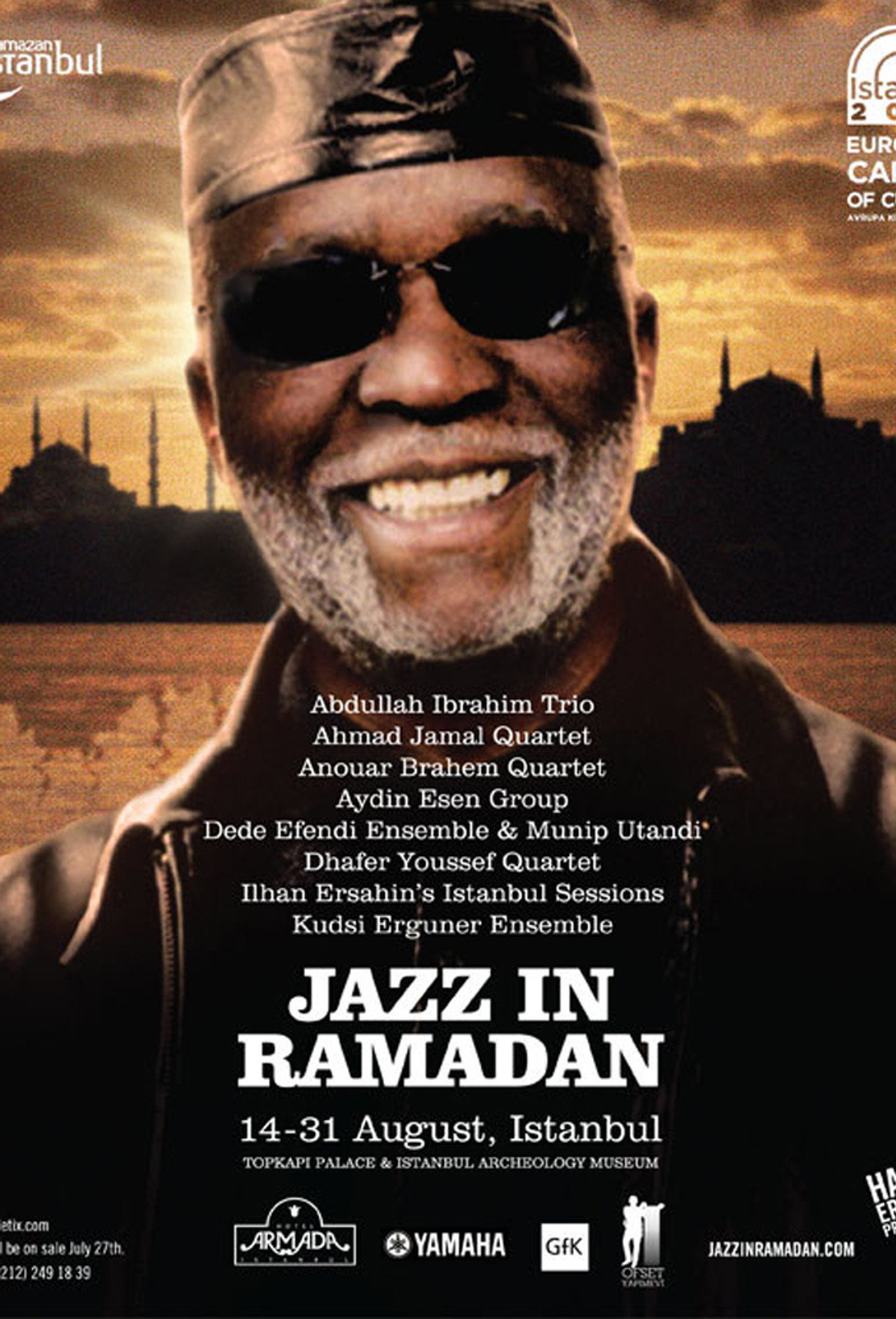 Dhafer Youssef Quartet: Live at Jazz in Ramadan/Istanbul Backdrop