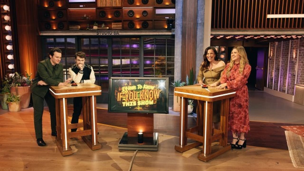 The Kelly Clarkson Show - Season 5 Episode 11 : Daniel Radcliffe, Jonathan Groff, Lindsay Mendez