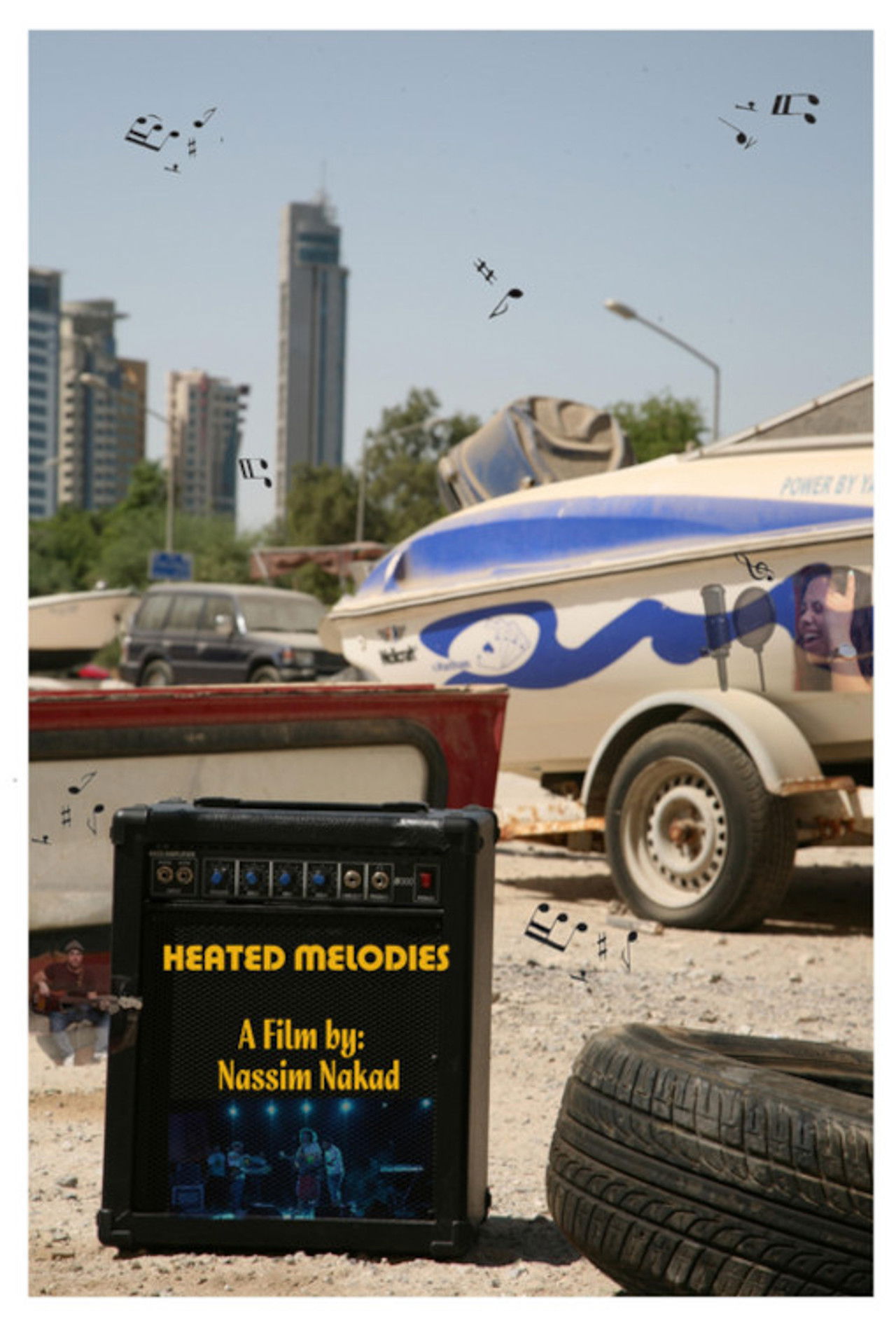 Heated Melodies Backdrop