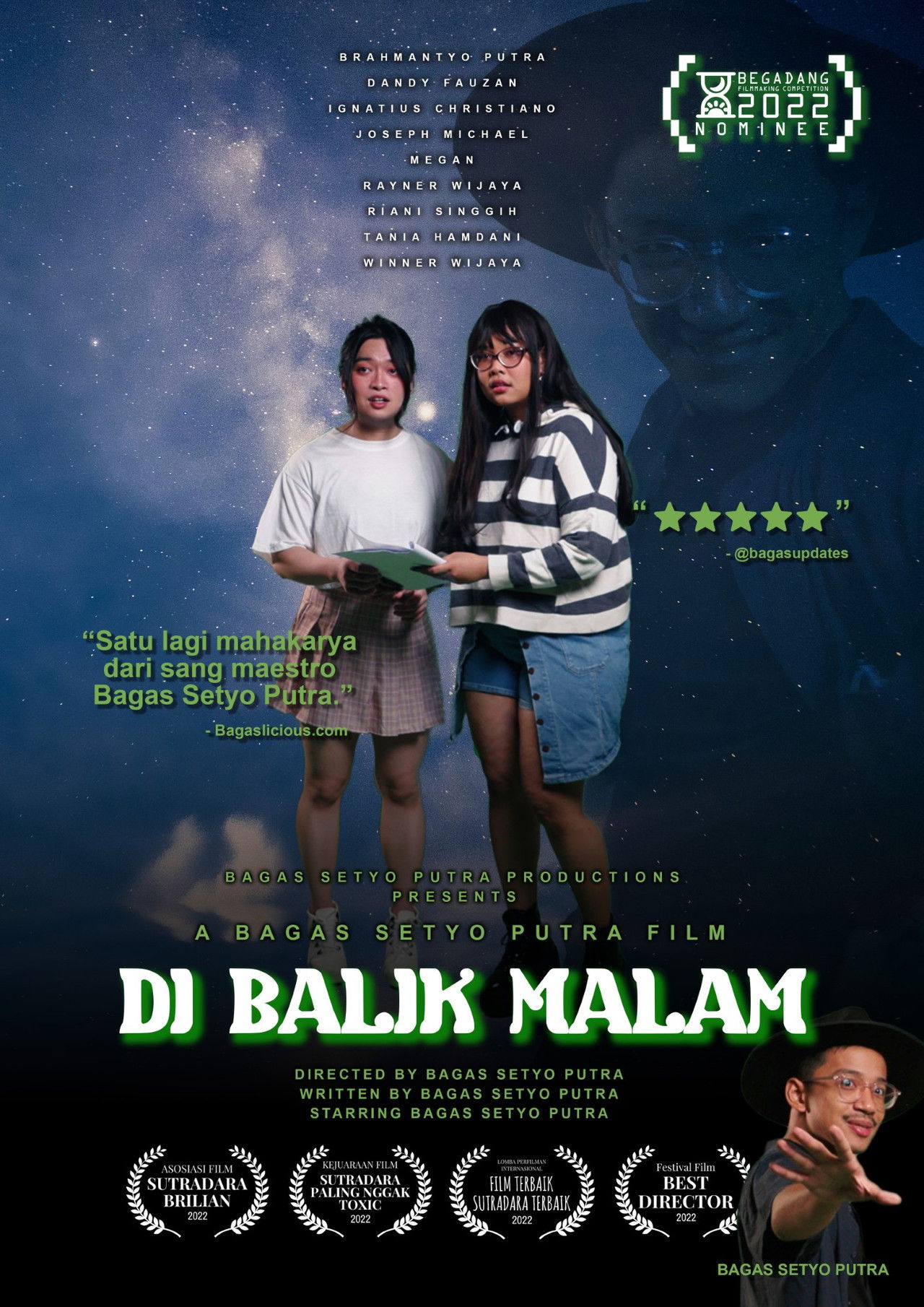 Di Balik Malam Backdrop