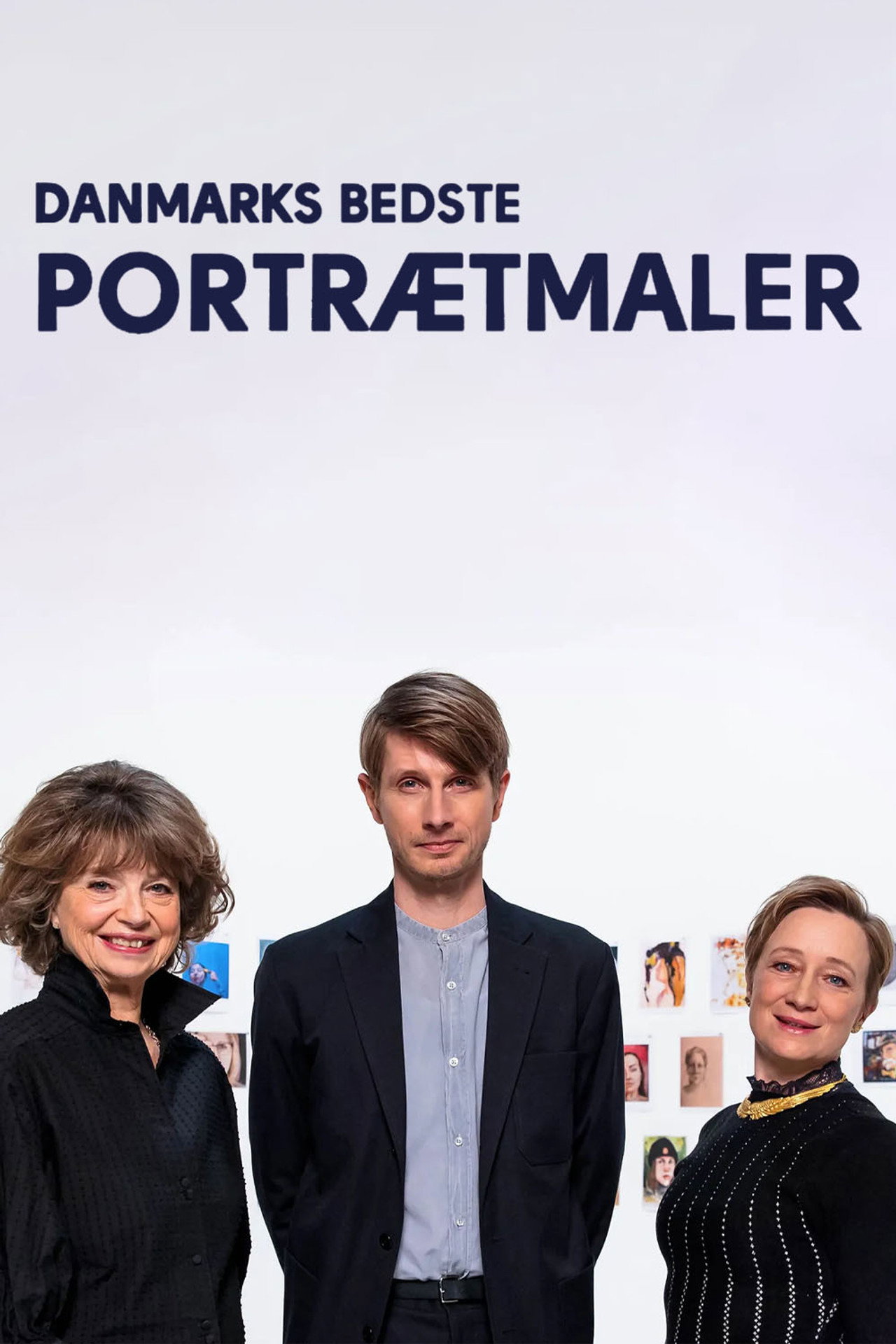 Danmarks bedste portrætmaler affisch